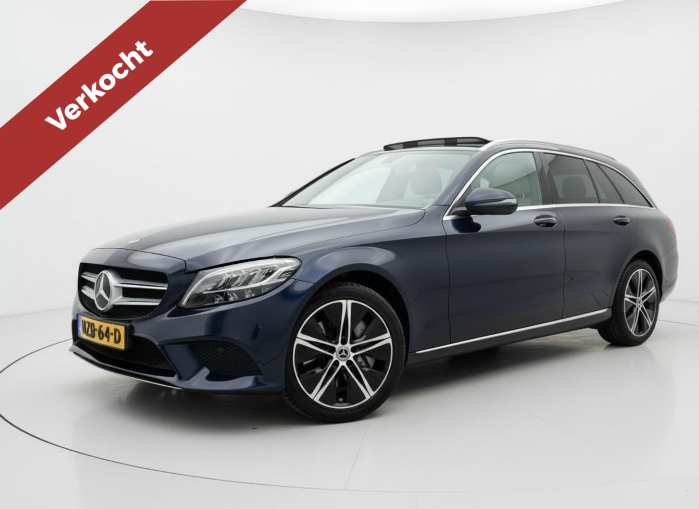 Mercedes-Benz C-klasse 300 e Business Solution AMG 2020 - voorkant
