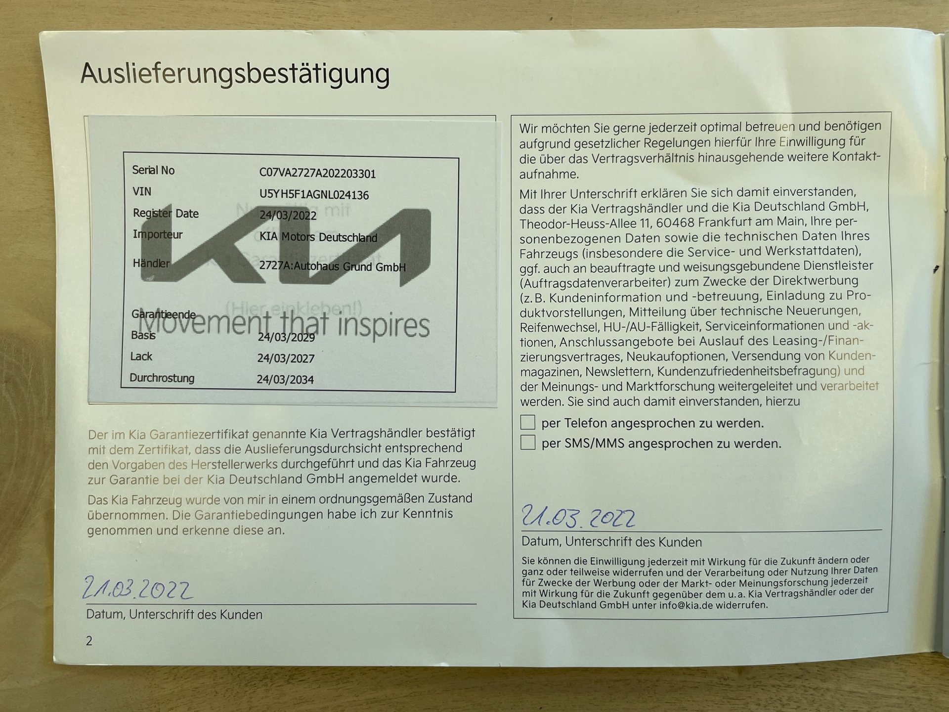 Foto van Kia Xceed