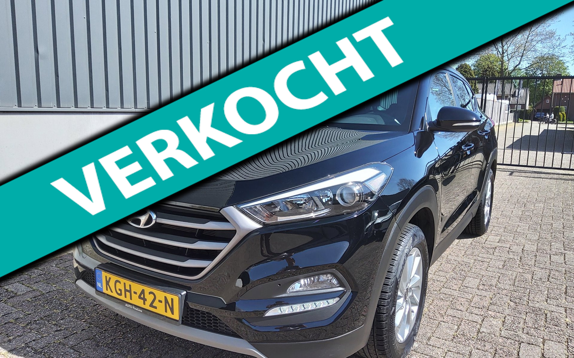 Hyundai Tucson 1.6 GDi Passion|NAV-CAMERA-TREKHAAK|CarPlay® 2018 - voorkant