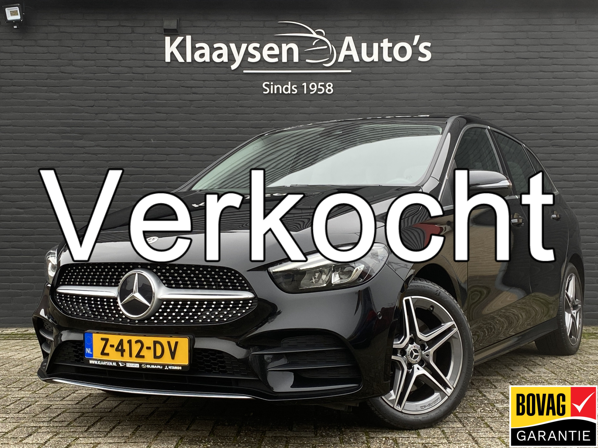Mercedes-Benz B 250 E 250 e AMG Line 218 pk AUT. | 1e eigenaar | dealer onderhouden | panoramadak | sfeerverlichting | carplay 2022 - voorkant