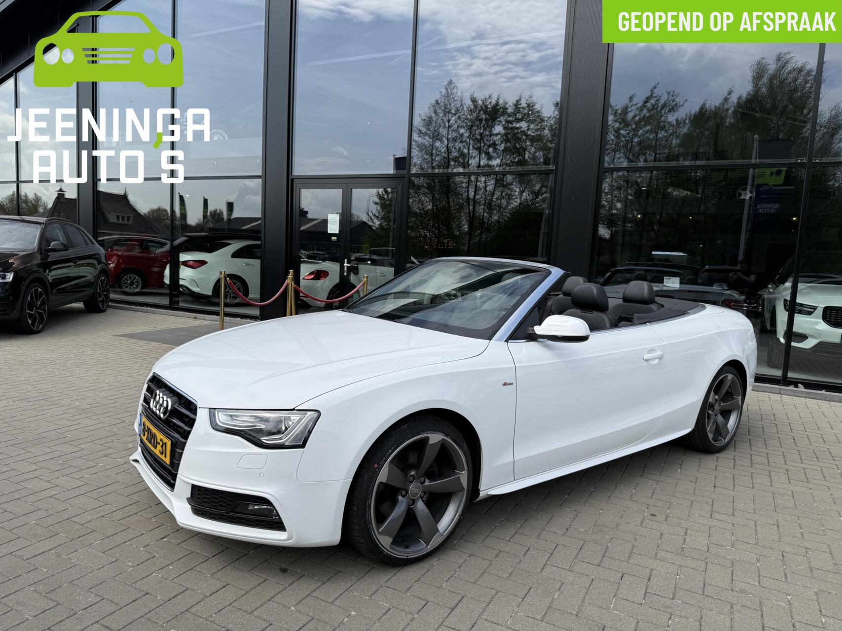 Audi A5 Cabriolet 1.8 TFSI Pro Line|Navi|Clima|Stoelverwarming|Airscarf 2014 - voorkant