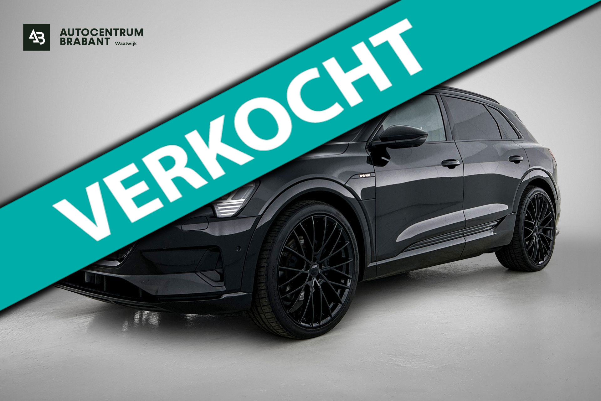 Audi Audi E-tron E-tron 55 quattro advanced Pro S-Line Plus 95 kWh (92% SOH, Panorama, B&O, Camera, Leder, Camera, Lane Assist, Etc) 2019 - voorkant