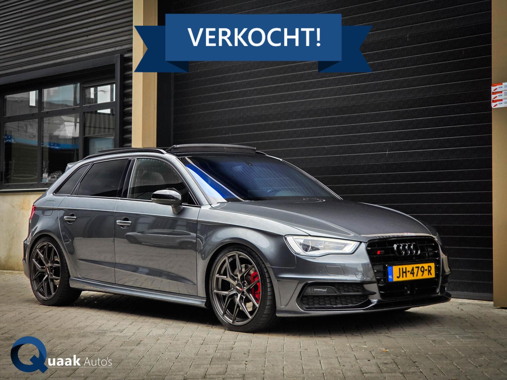 Audi A3 Sportback 1.8 TFSI Quattro 457PK STAGE3 | PANO | B&O | 3xS-LINE | KEYLESS | RS3 UITLAAT 2013 - voorkant