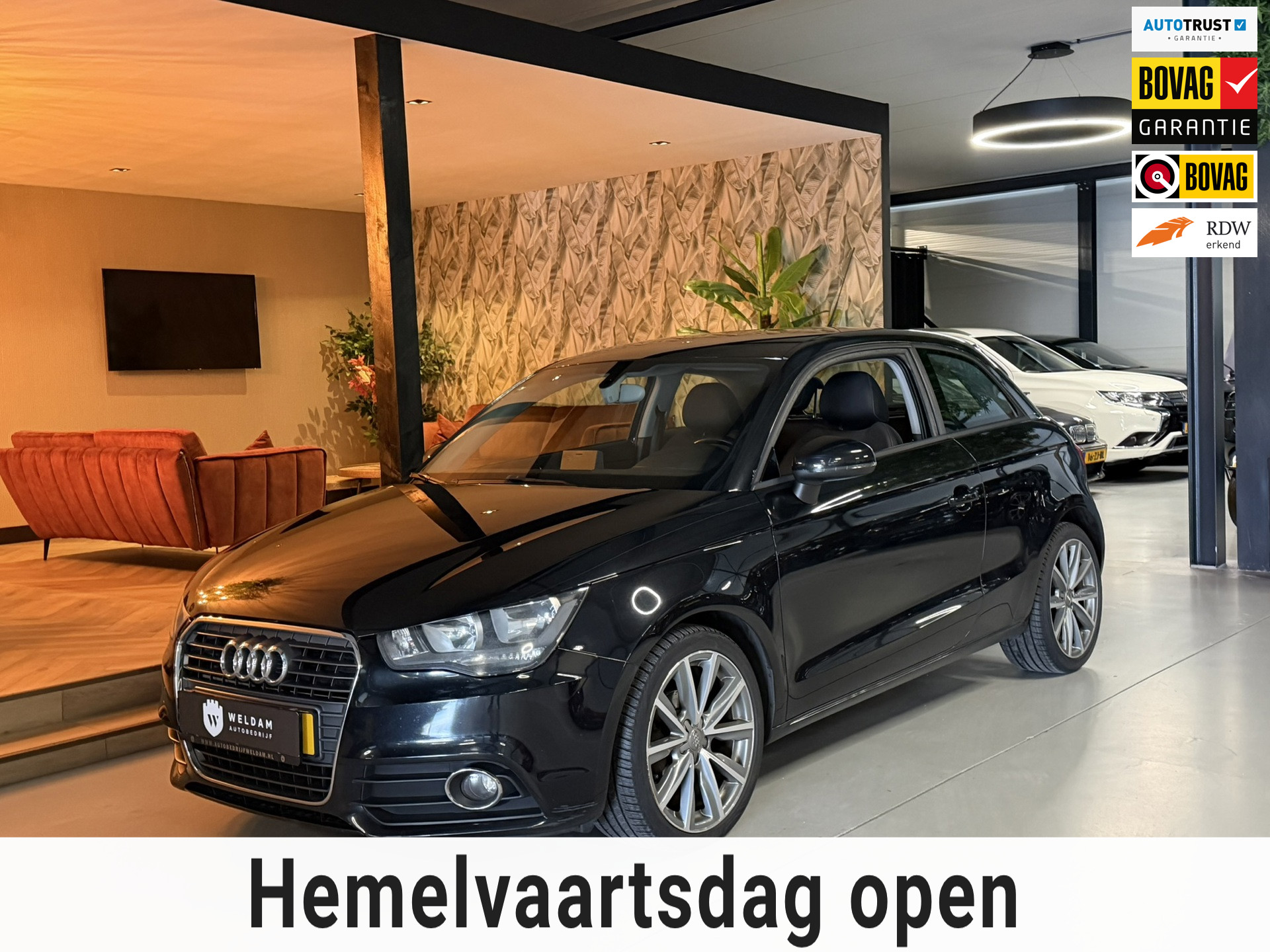 Audi Audi A1 1.2 TFSI Ambition Pro Line Business Nieuwe Ketting StoelVW Cruise Airco Rijklaar 2010 - voorkant
