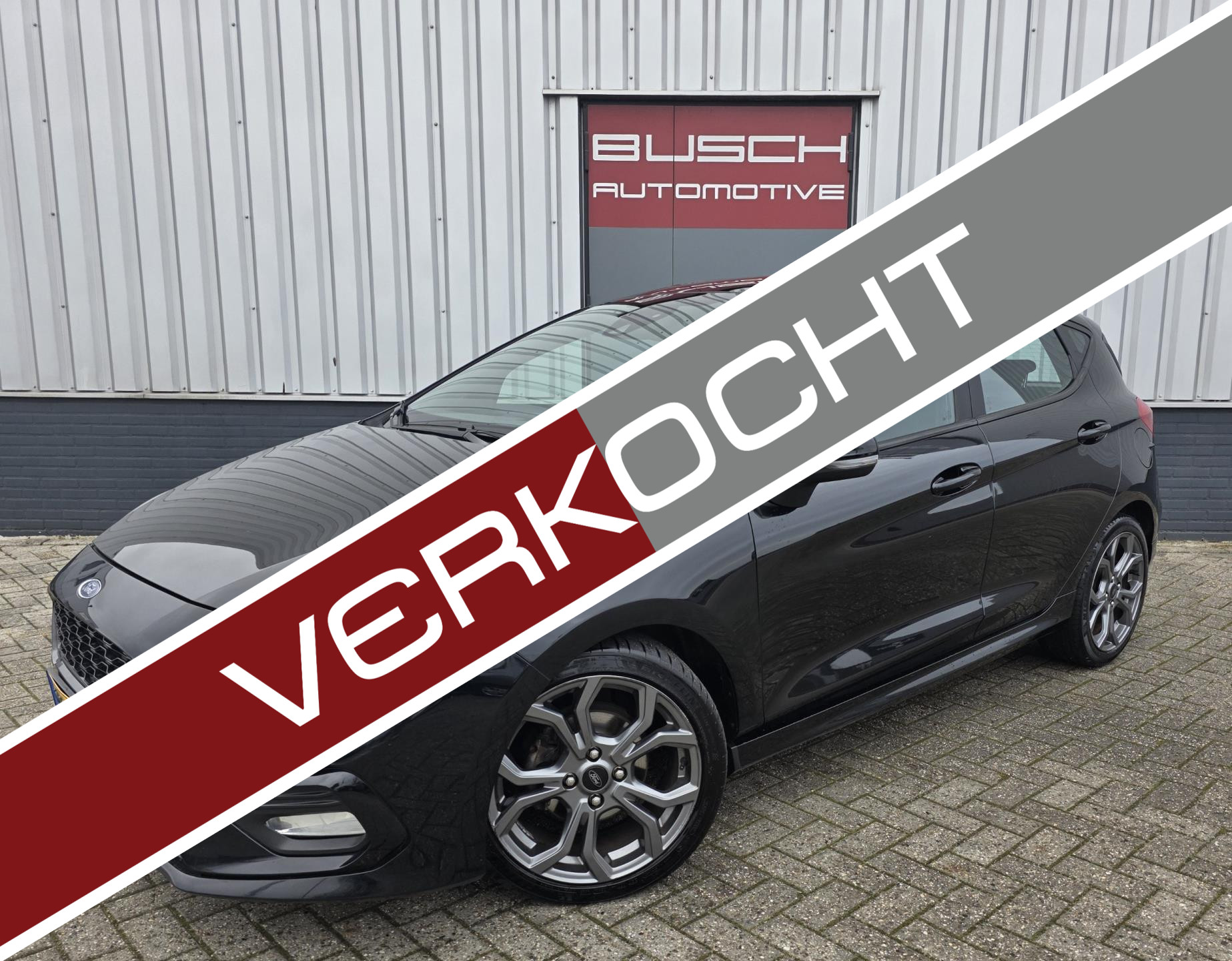 Ford Fiesta 1.0 EcoBoost 5 deurs ST-Line | APPLE CARPLAY | 2018 - voorkant