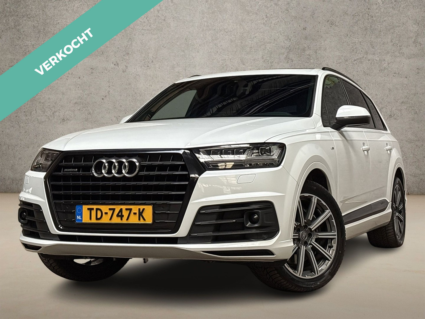 Audi Q7 3.0 TDI quattro S-Line 7 Persoons 2015 - voorkant
