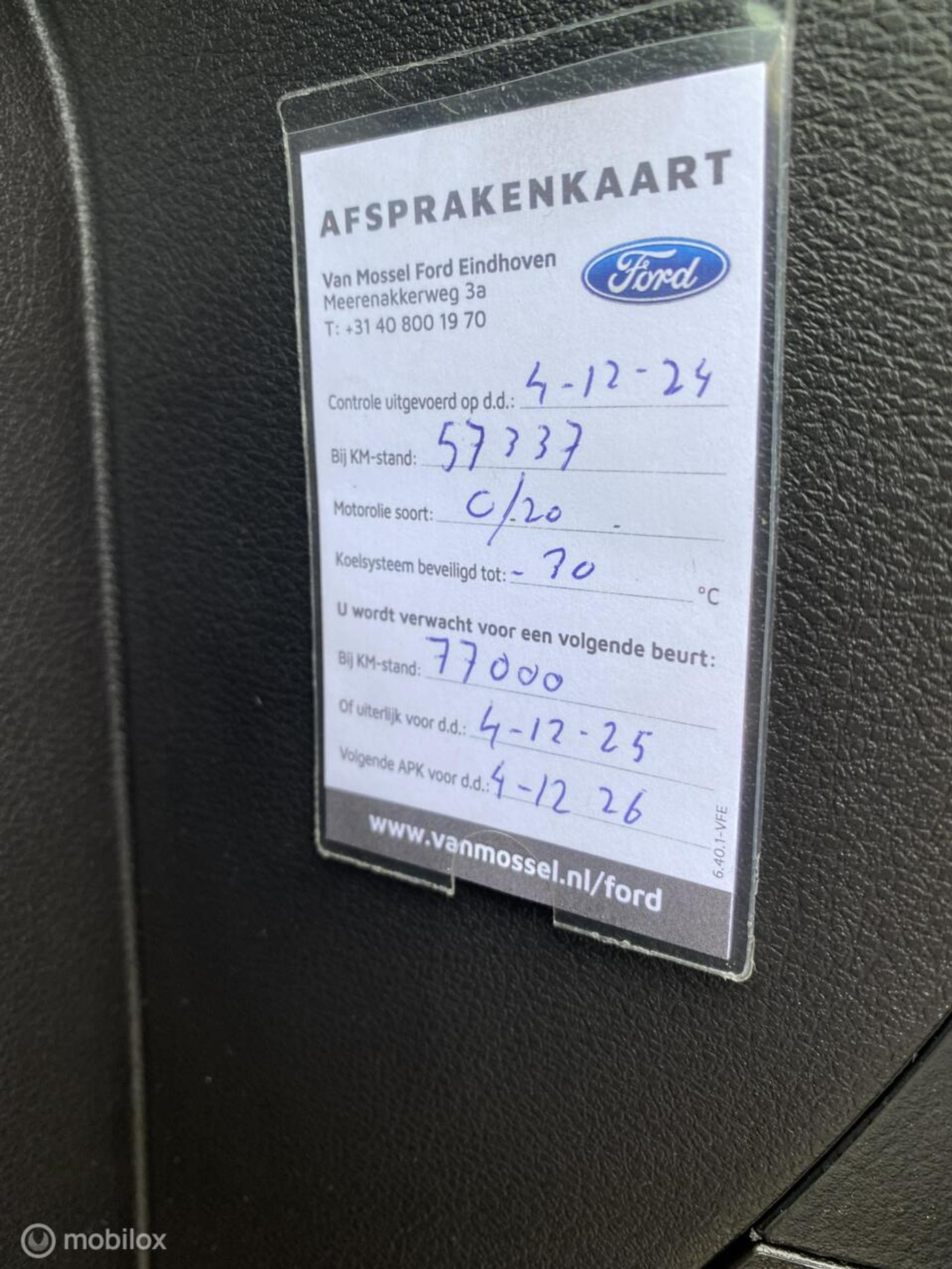 Foto van Ford Transit Courier