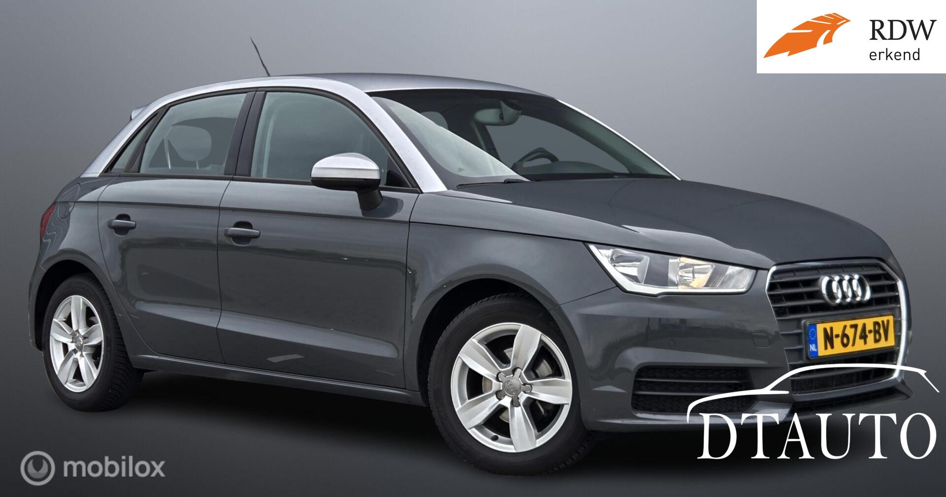 Audi A1 Sportback 1.0 TFSI Cruise Navi Climate  PDC IZGST 2018 - voorkant