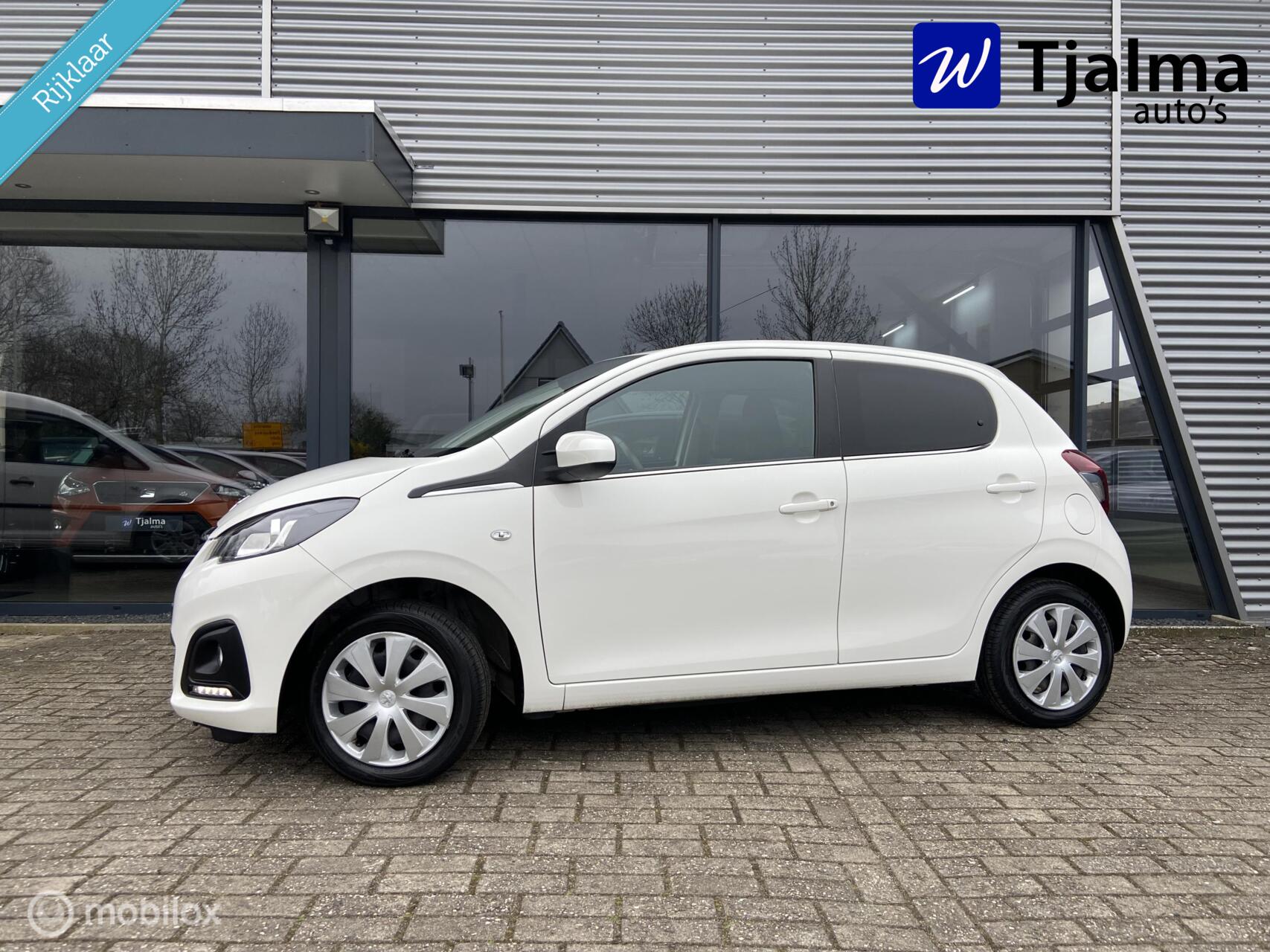 Peugeot 108 1.0 e-VTi Active airco bluetooth 5-deurs 4 nw banden privacy glas led ned. auto 2019 - voorkant