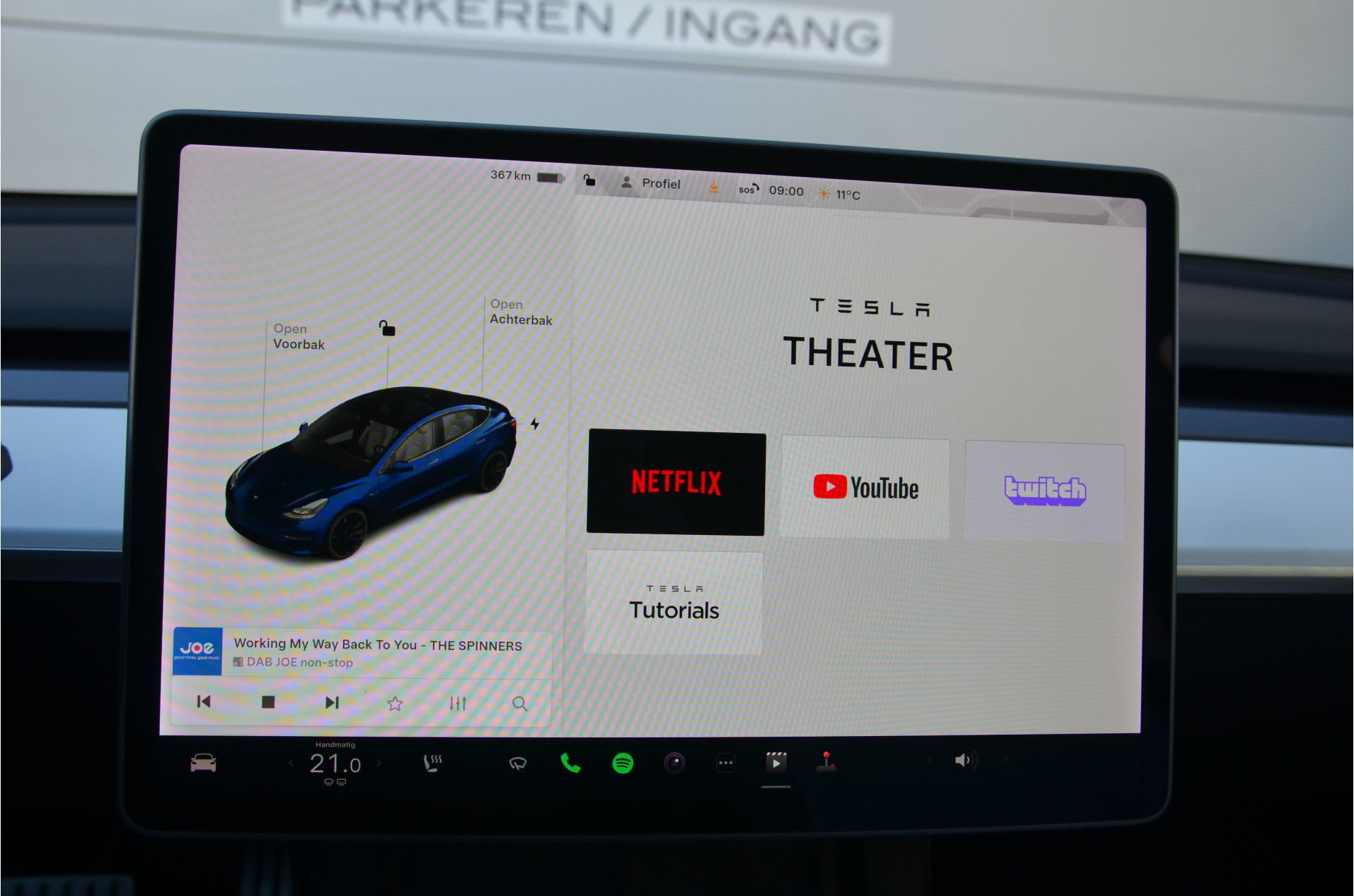 Foto van Tesla Model 3