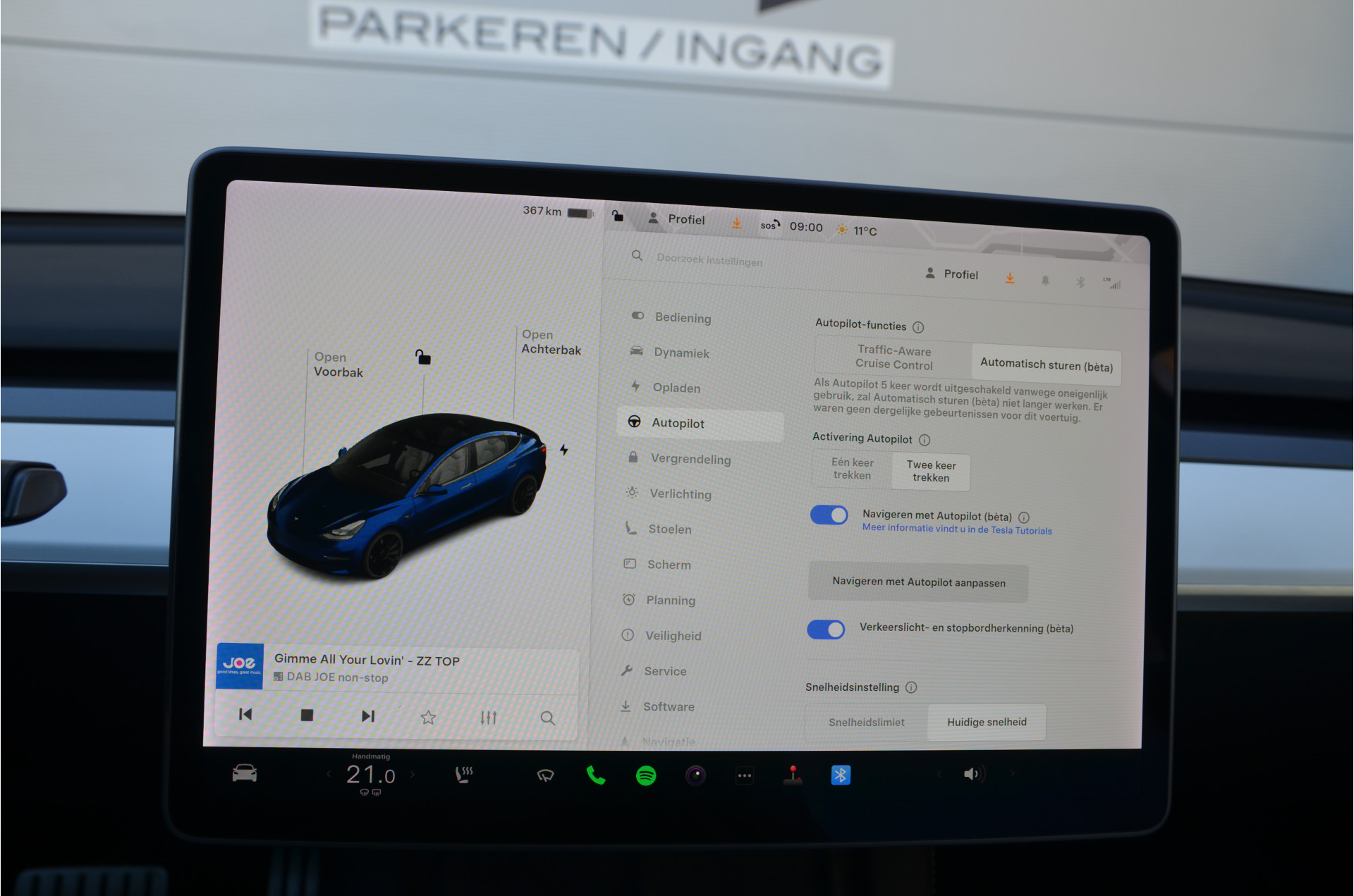 Foto van Tesla Model 3