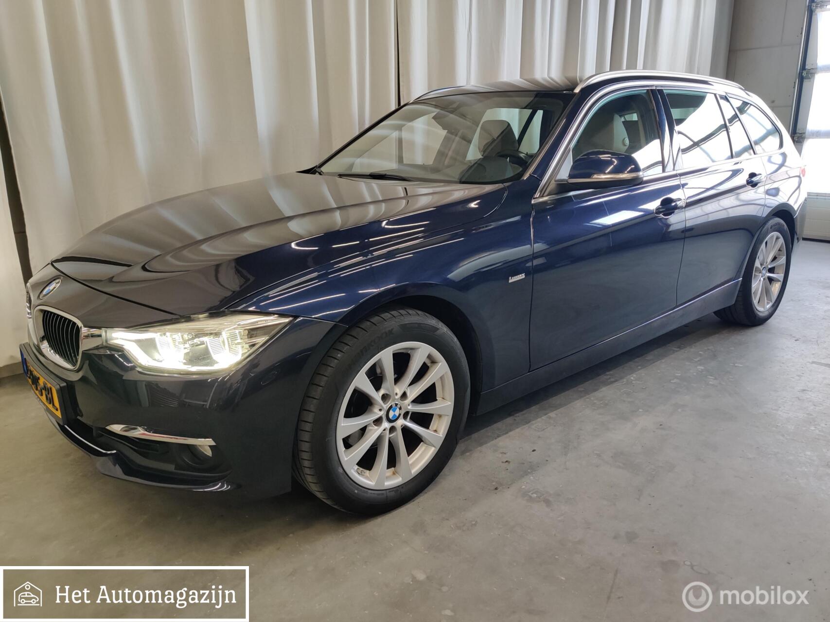 BMW 318i 318i LCI Luxury|Automaat|Leer|Trekh|Navi 2015 - voorkant