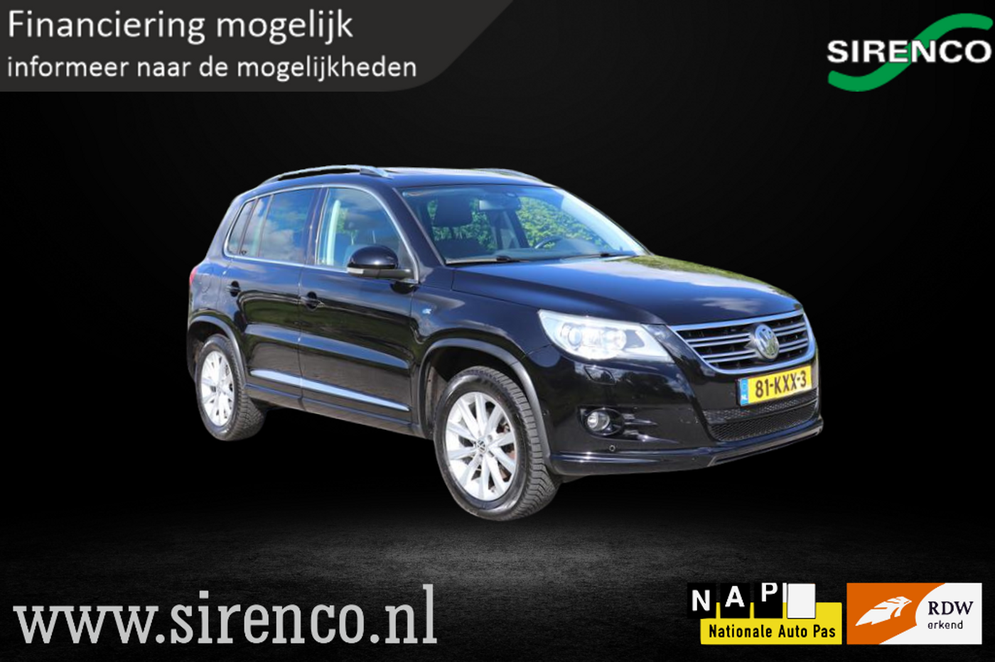Volkswagen Tiguan 2.0 TSI Sport&Style 4Motion | R-line | camera | stoelverwarming | climate & cruise control | panodak | 2009 - voorkant