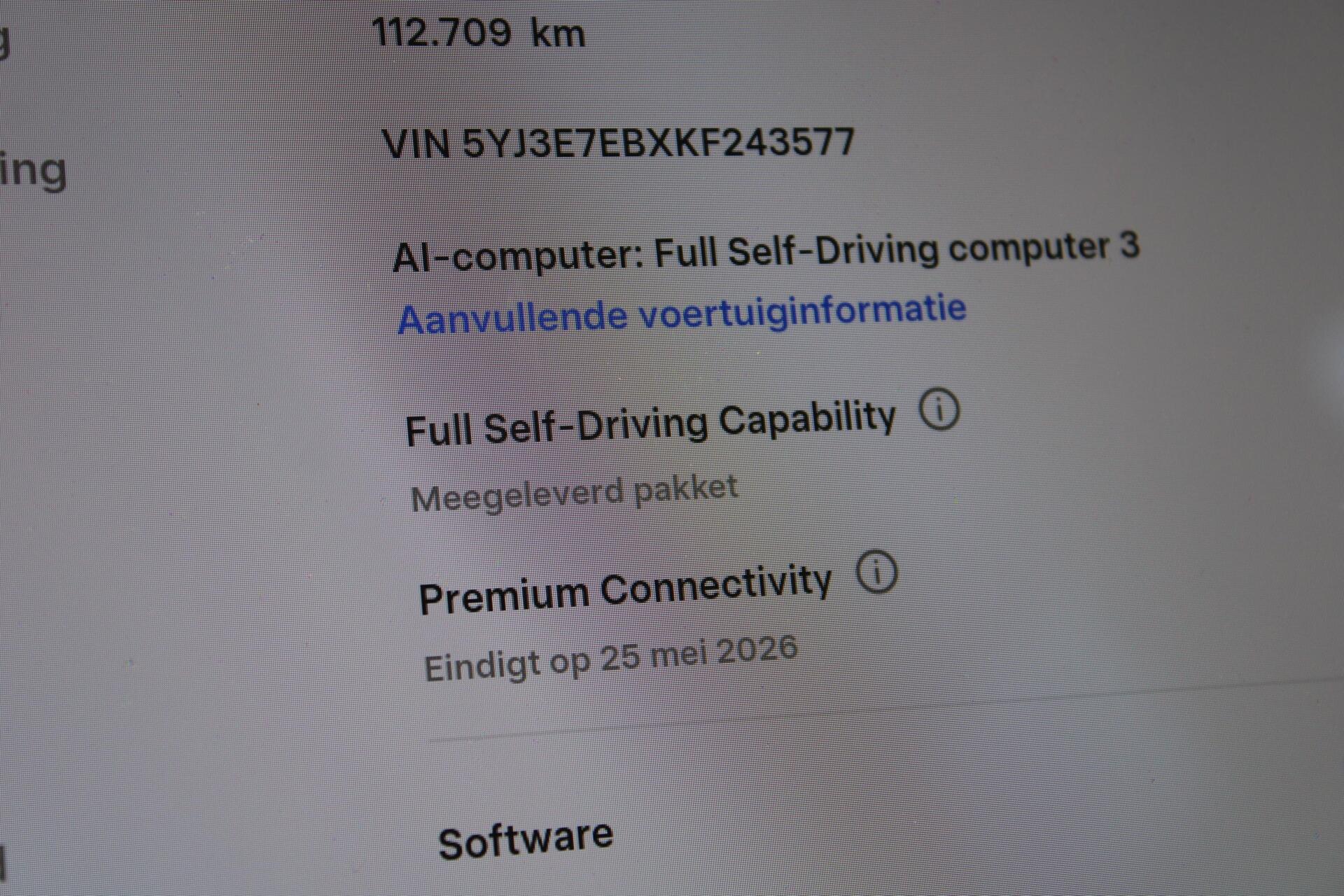 Foto van Tesla Model 3