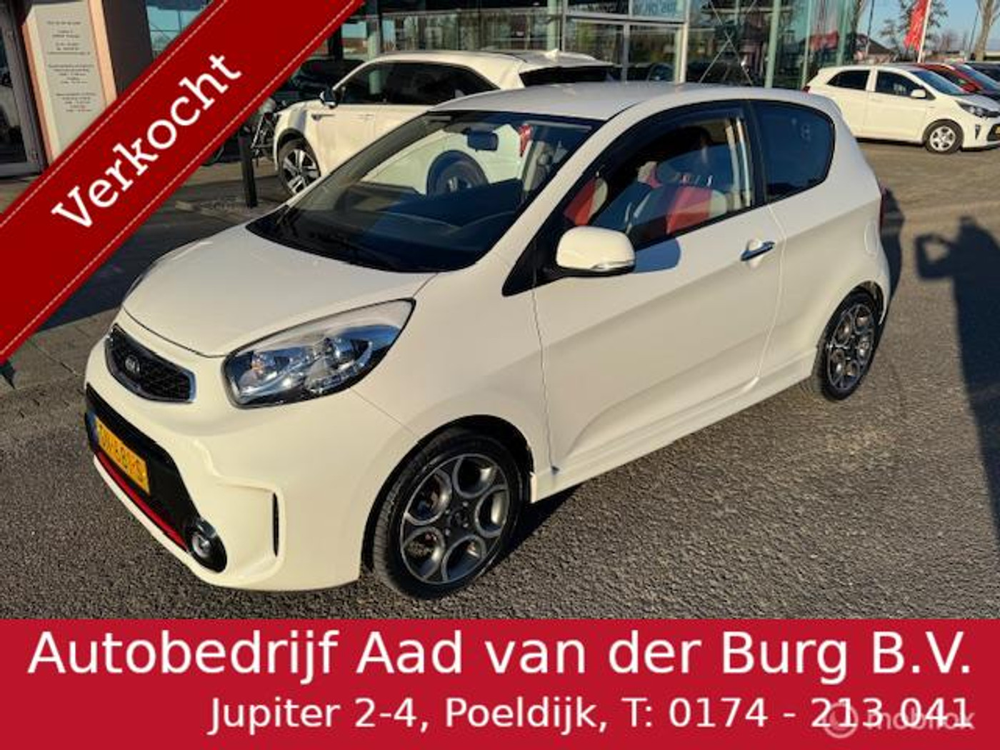 Kia Picanto 1.2 CVVT SportsLine 2015 - voorkant