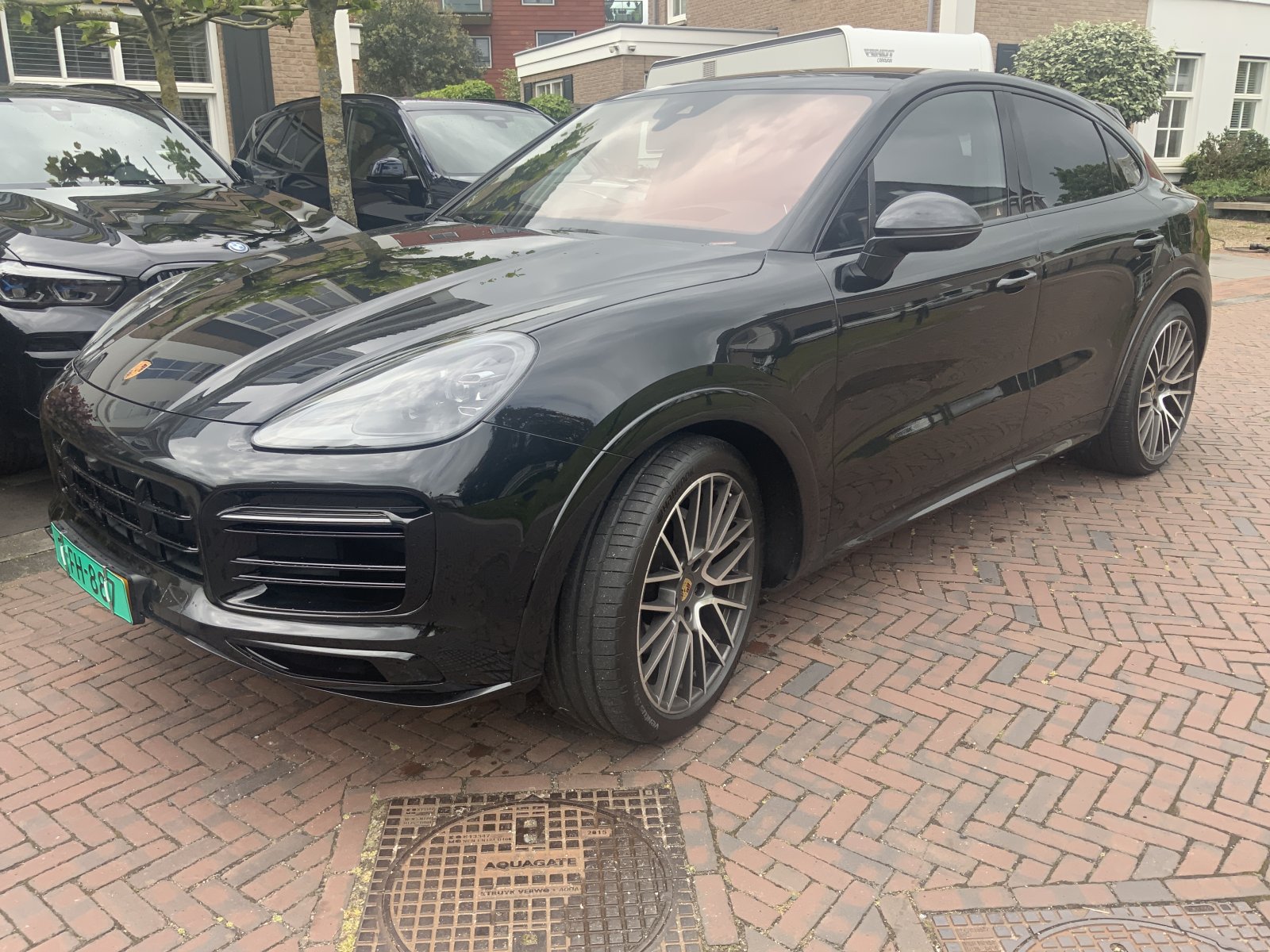 Porsche Cayenne E-hybrid 3.0 E-Hybrid Platinum Edition NL Auto 2023 - voorkant