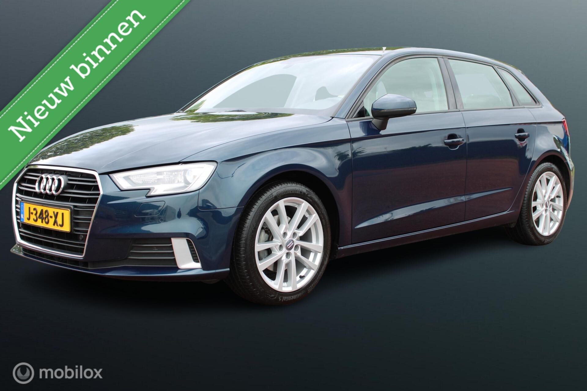 Audi A3 Sportback 35 TFSI 150PK 4 Cilinder CoD Design Pro Line Plus, Navi, Stoelverwarming, Sportstoelen, Cruise, Pdc voor + achter, 17 Inch Lmv 2017 - voorkant