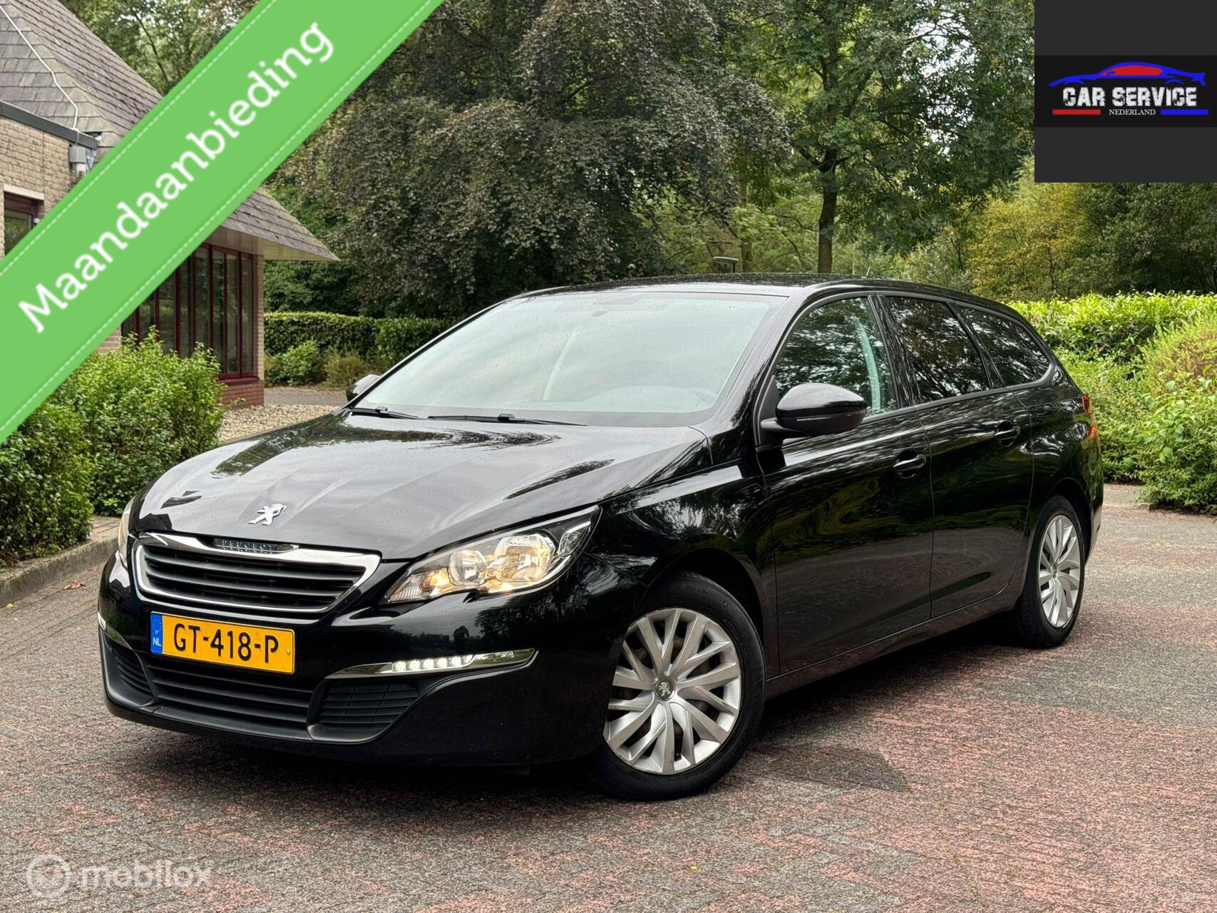 Peugeot 308 SW 1.2 PureTech Blue Lease Executive NWAPK NAP 2015 - voorkant