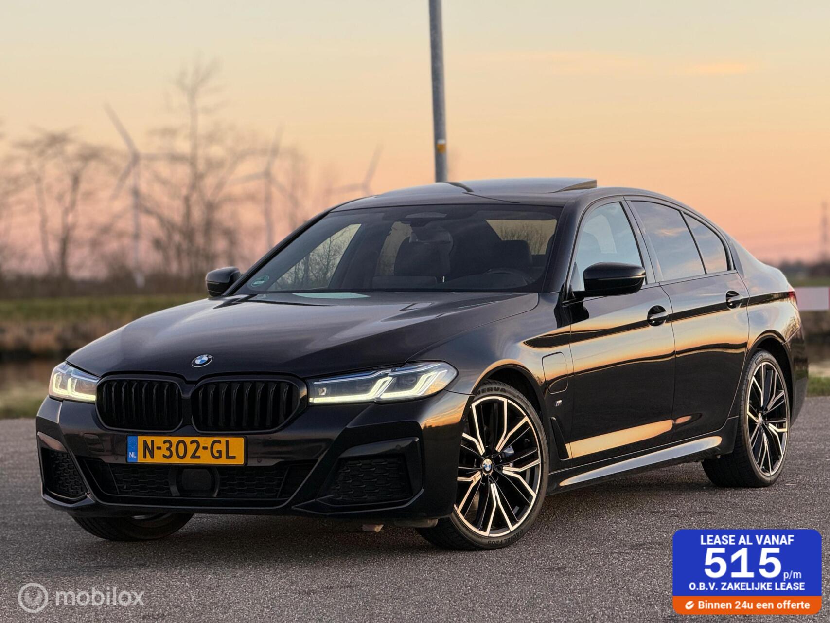 BMW 530e 530e High Executive, M-Pakket, Softclose !! 2021 - voorkant