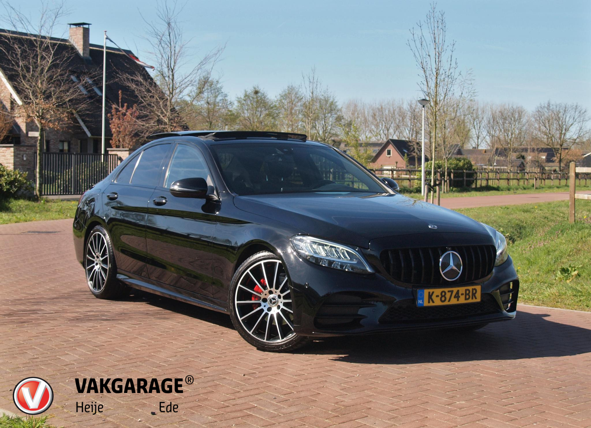 Mercedes-Benz C-klasse 200 Premium Plus Pack 2019 - voorkant