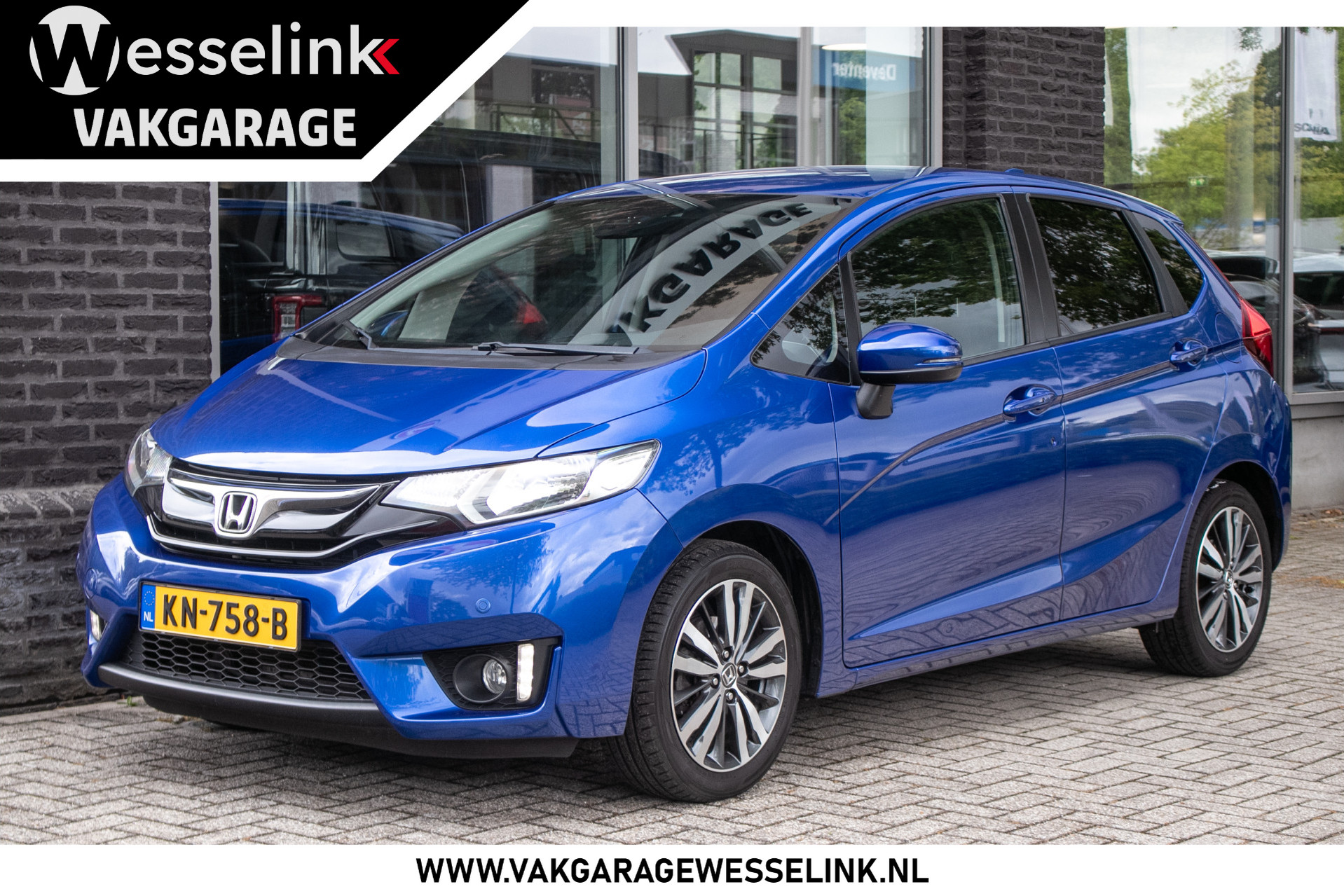 Honda Jazz 1.3 i-VTEC Elegance 2016 - voorkant