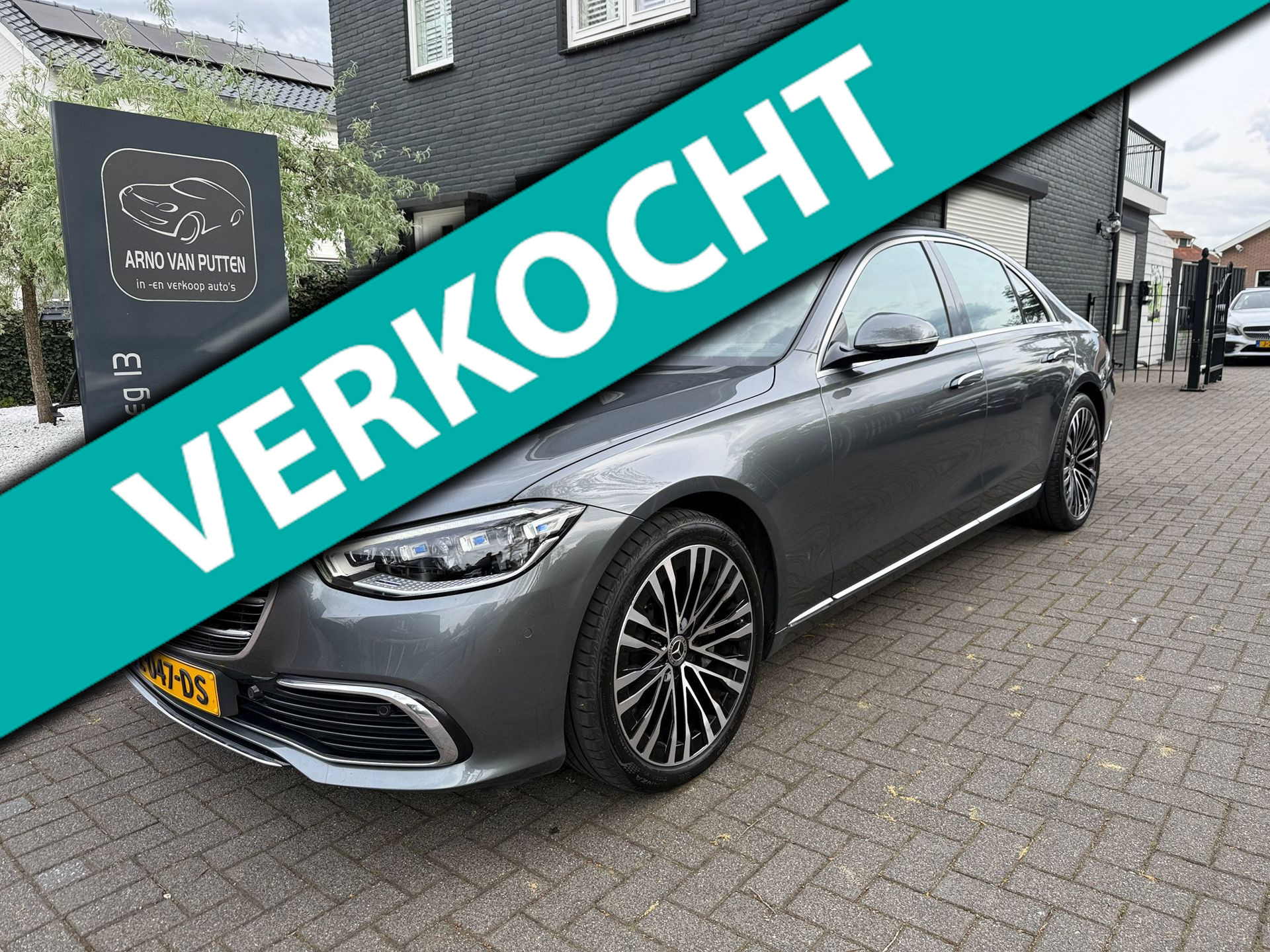 Mercedes-Benz S 450 4Matic 450 4MATIC /Pano /Burmester /achterasbesturing. 2021 - voorkant