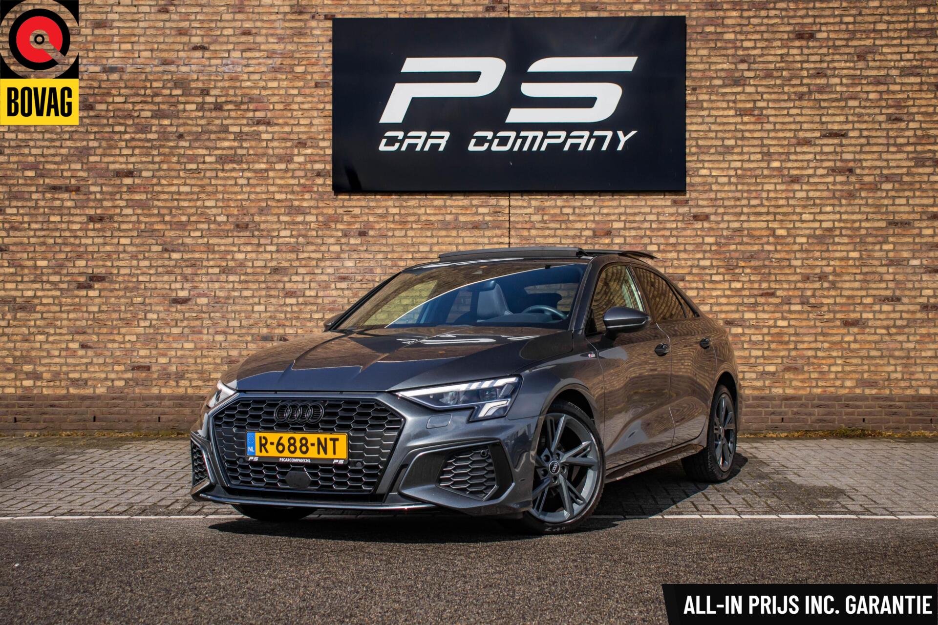 Audi A3 Limousine 30 TFSI S edition/S-Line, Orig. NL, Pano 2022 - voorkant