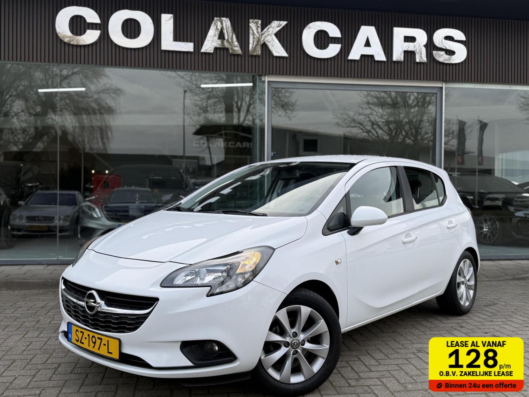 Opel Corsa-e 1.4 Favourite -NAP/Navi/Carplay/Trekhaak/GARANTIE 2018 - voorkant