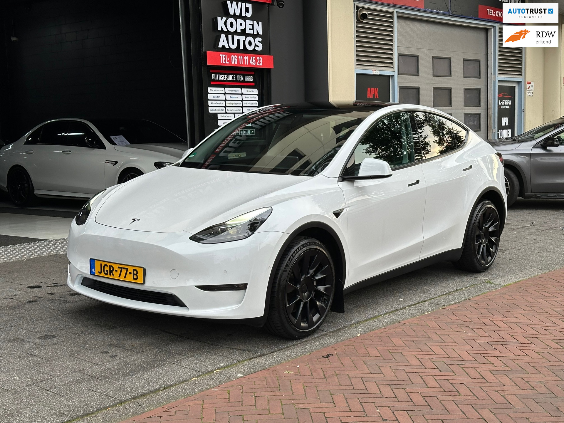 Tesla Model Y Long Range AWD 75kWh 2022 - voorkant