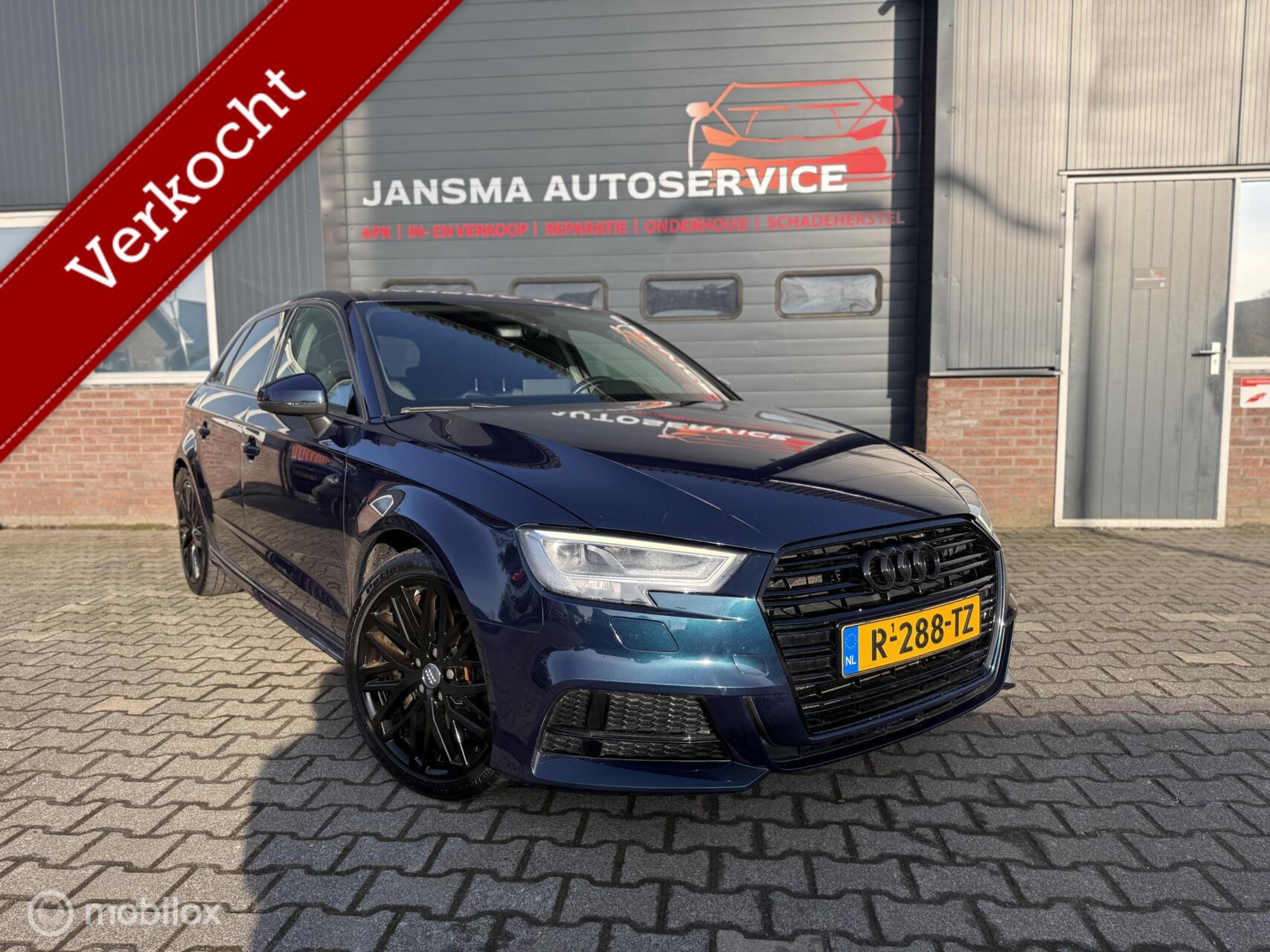 Audi A3 Sportback 2.0 TFSI quattro Sport S Line Edition 2018 - voorkant