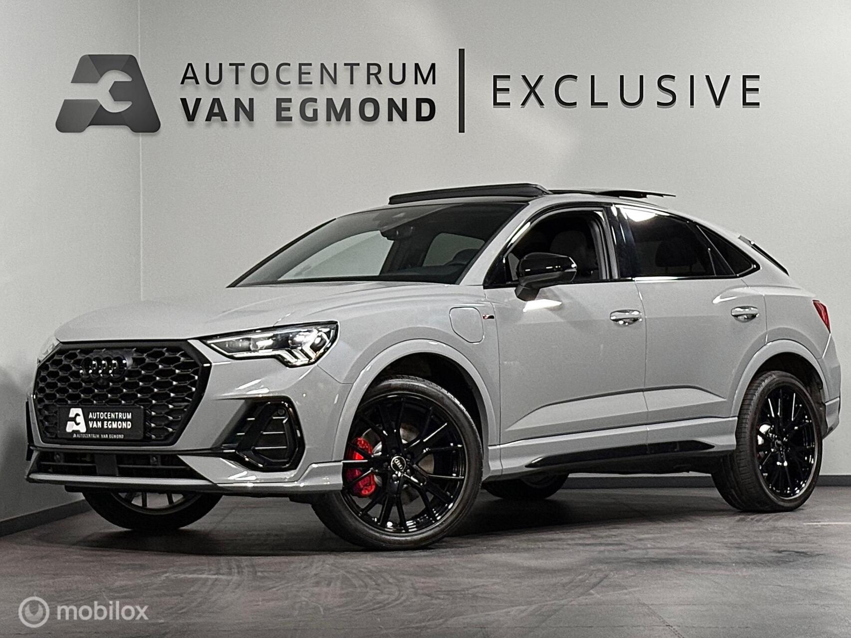 Audi Q3 Sportback E-tron 45 TFSIe 2X S-LINE NARDO GREY |PANO| SONOS 2022 - voorkant
