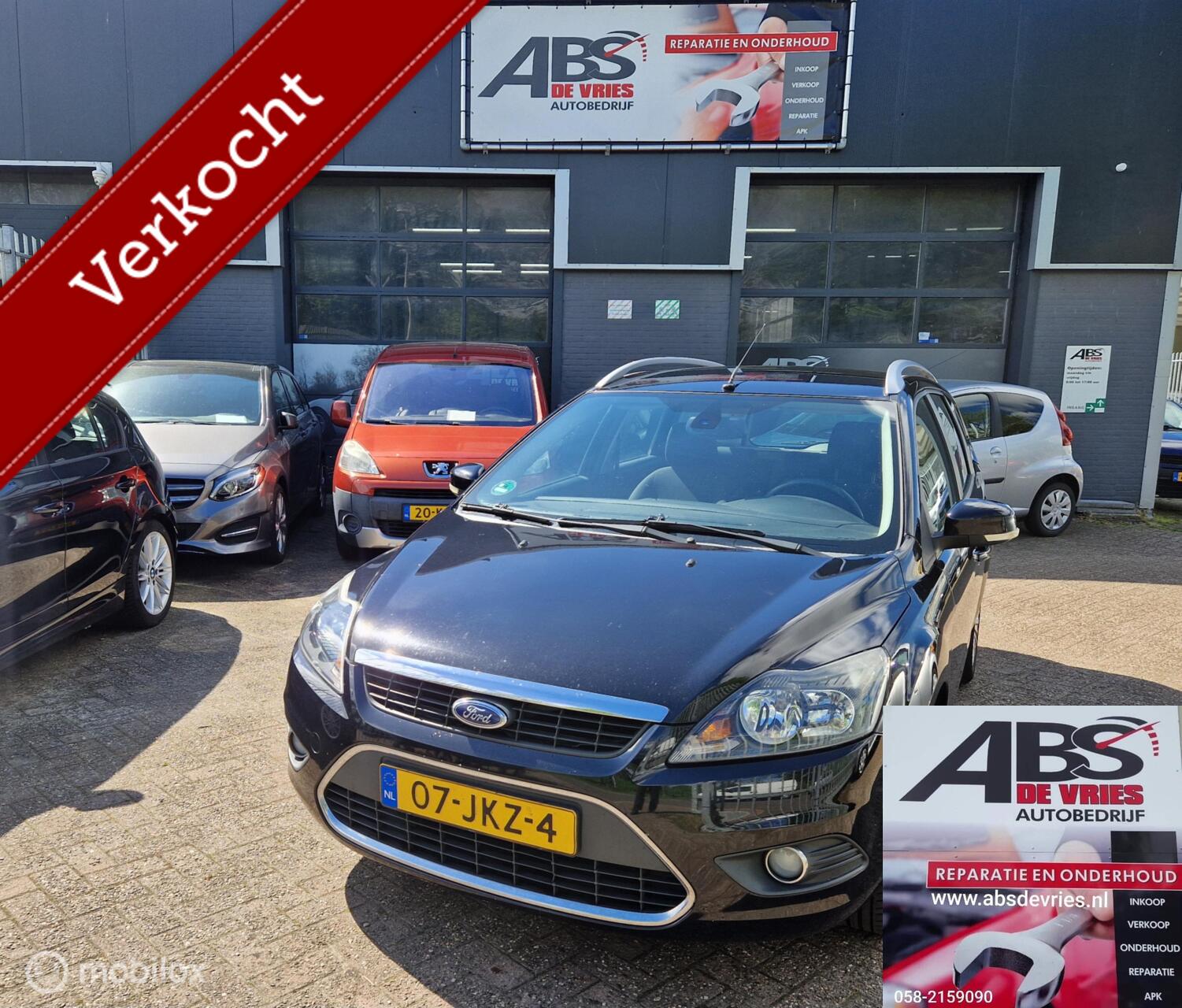 Ford Focus 1.6 Titanium AIRCO CR CONTR APK JUNI 2027 2009 - voorkant