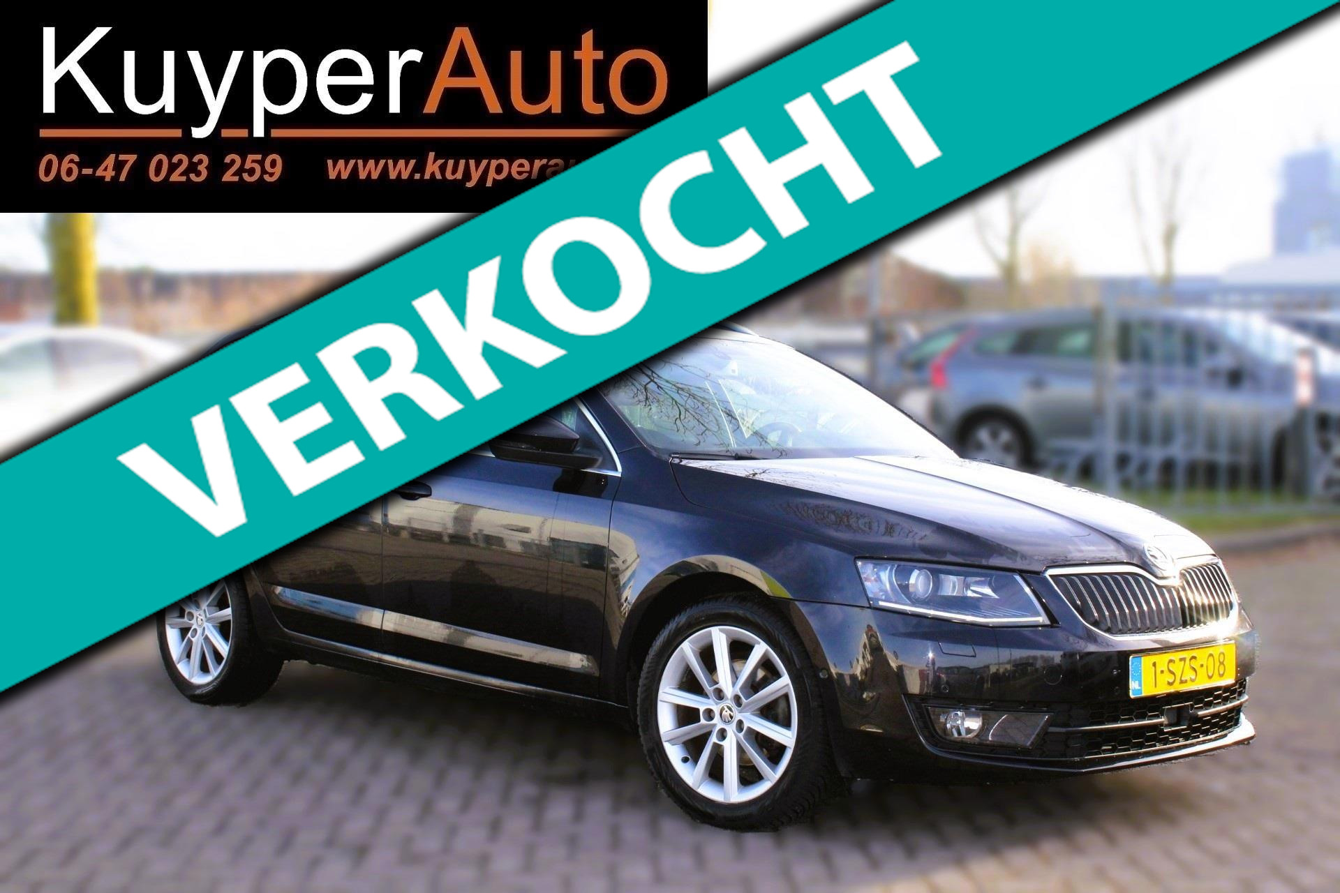 Skoda Octavia 1.4 TSI Greentech Elegance Businessline keyless vol opties 2013 - voorkant