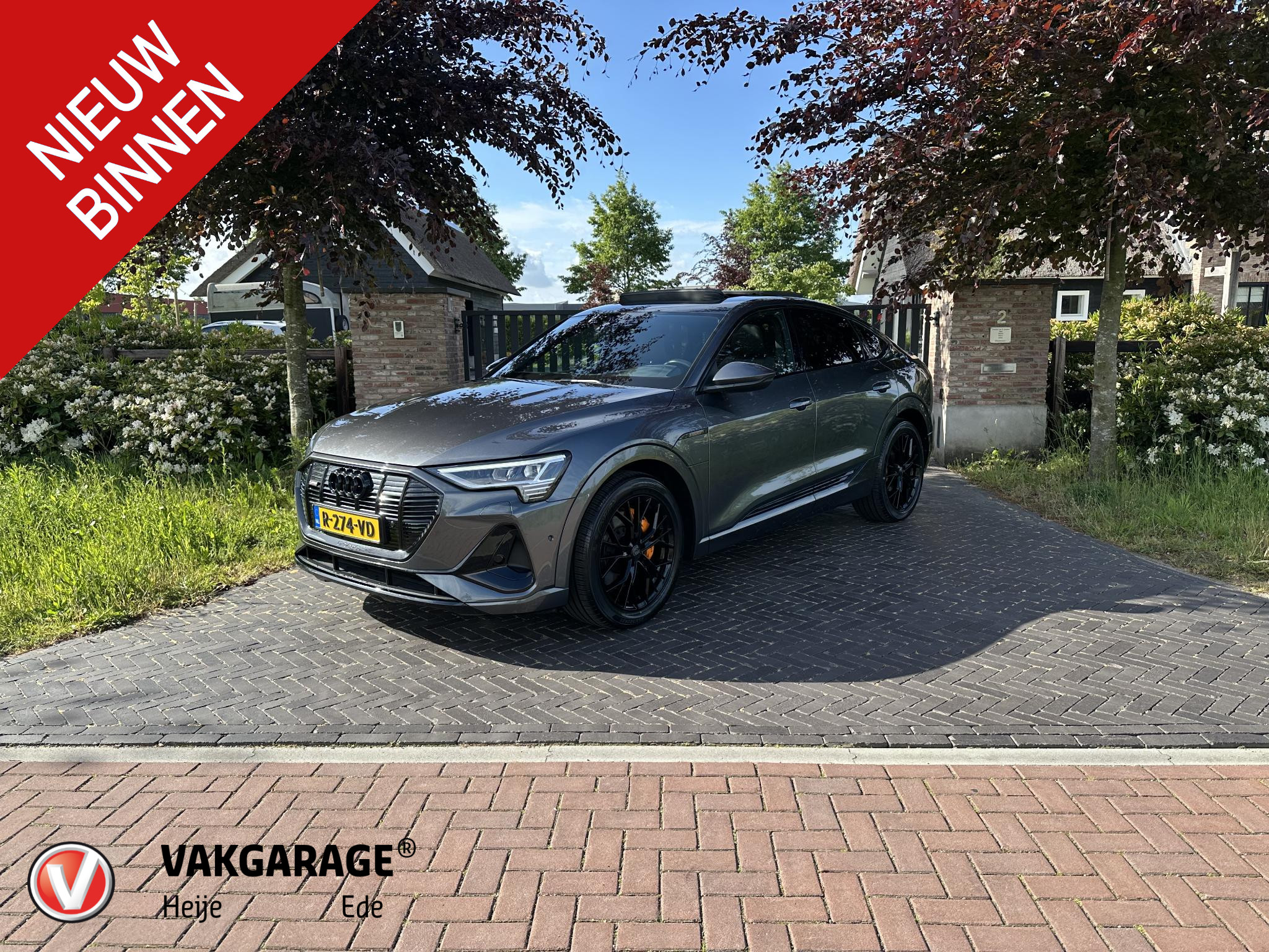 Audi E-tron Sportback 55 55 quattro S edition 95 kWh 2022 - voorkant