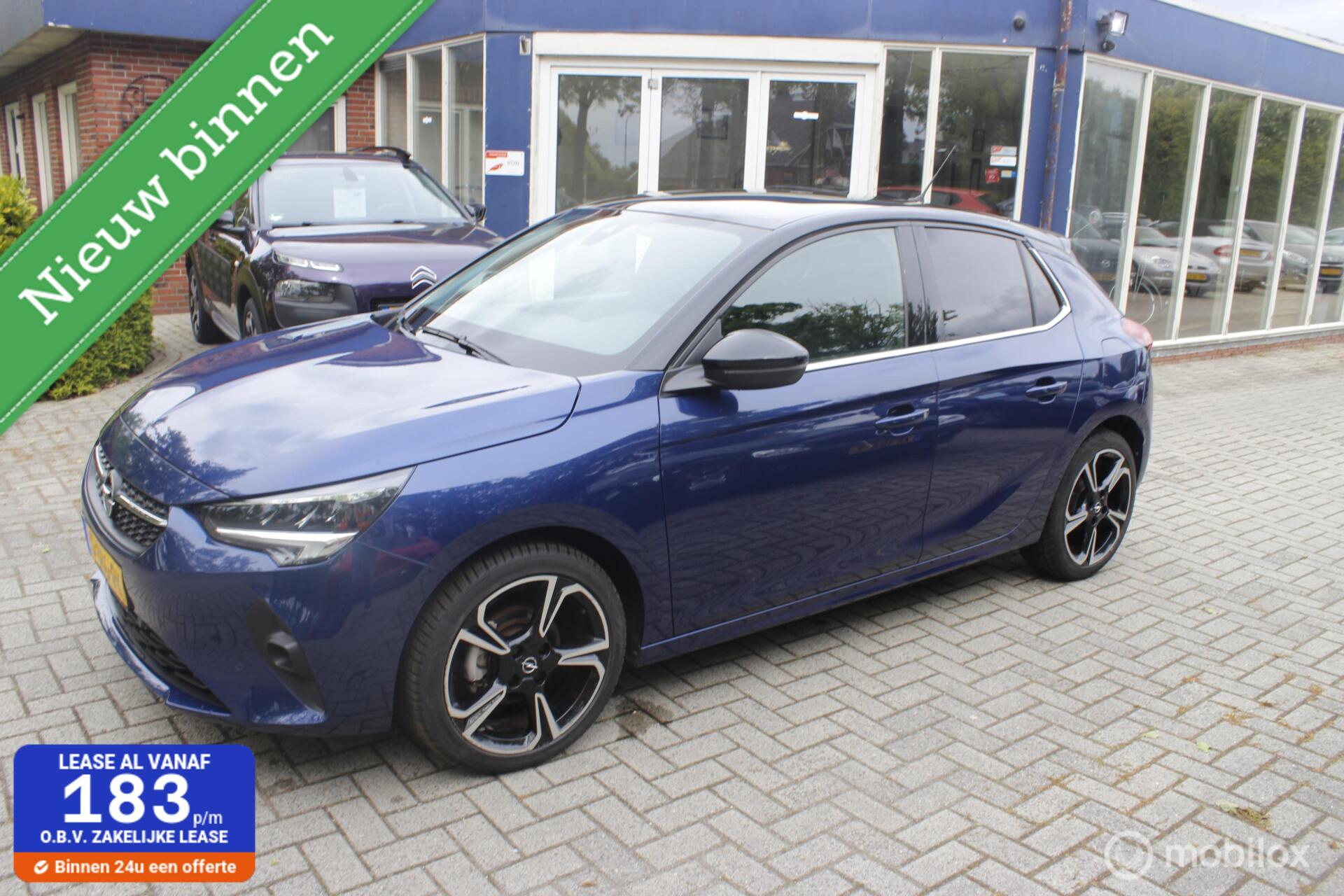 Opel Corsa 1.2 Elegance, panoramadak, onderhoudsboekje etc 2021 - voorkant