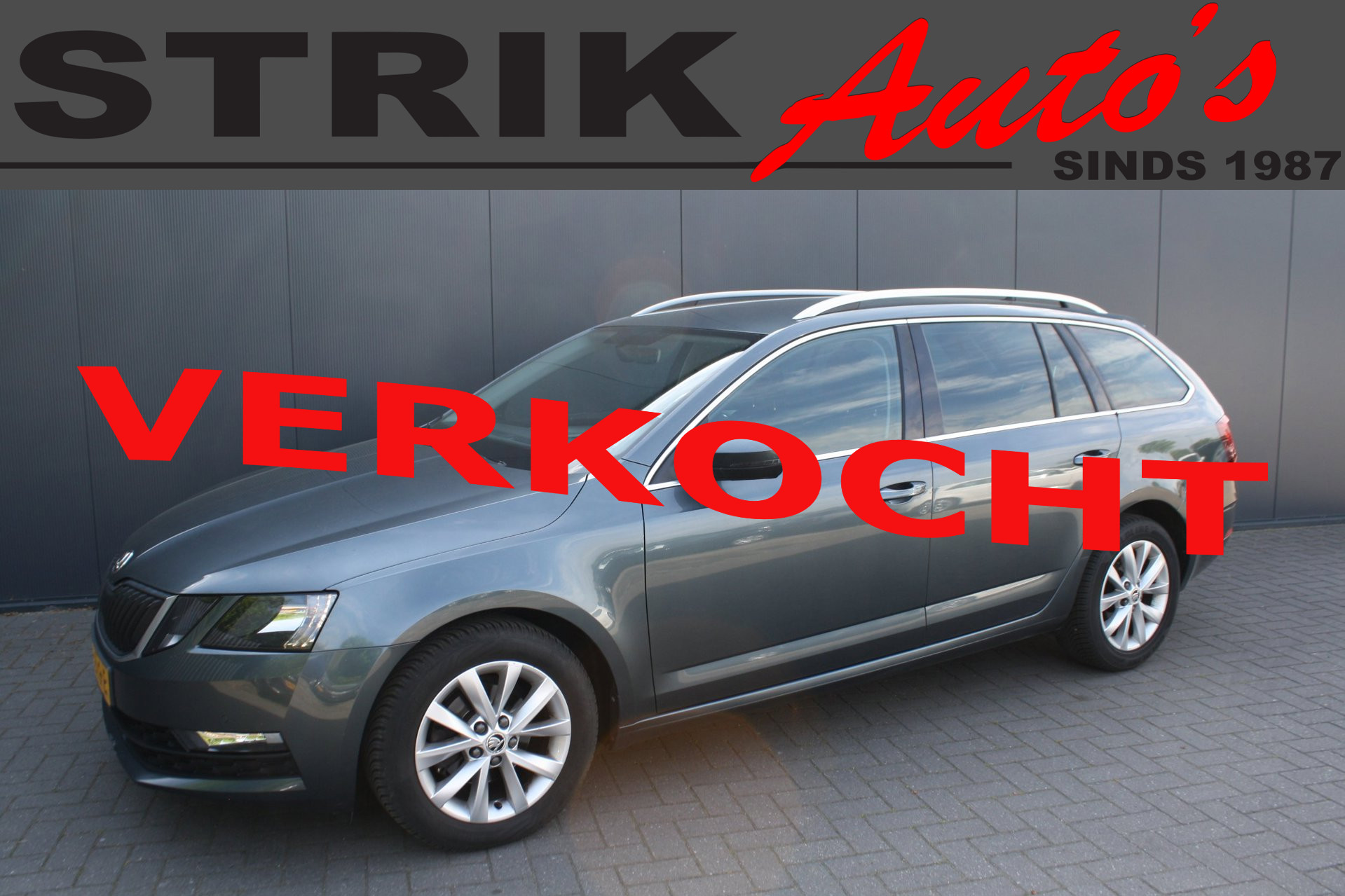 Skoda Octavia 1.6 TDI Greentech Ambition Business - NAVIGATIE - PDC - TREKHAAK 2017 - voorkant