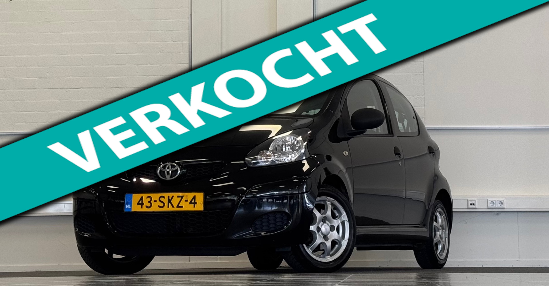 Toyota Toyota Aygo 1.0i 12V Cool Airco 9"Android LM velgen Garantie Mooi! 2011 - voorkant