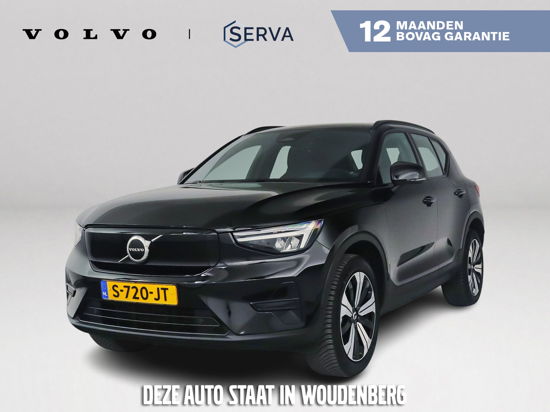 Volvo XC40 Recharge Core 70 kWH | Parkeercamera | Stoel- en Stuurverwarming | Google navigatie 2023 - voorkant