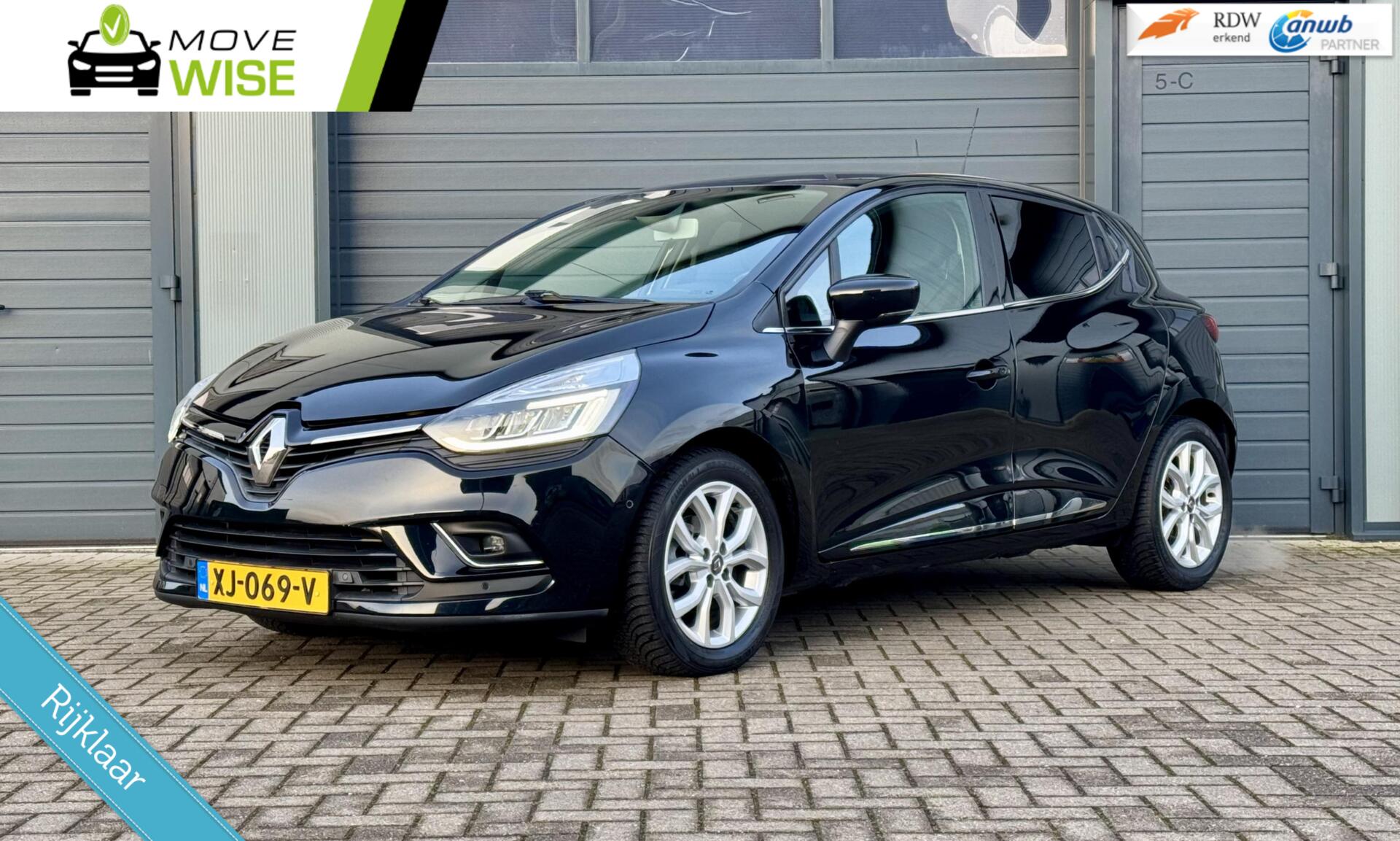 Renault Clio 1.2 TCe 120pk Intens | AUTOMAAT | 122.dkm ! | 5 deurs | Camera | Cruise | Top Staat!  | 2018 - voorkant