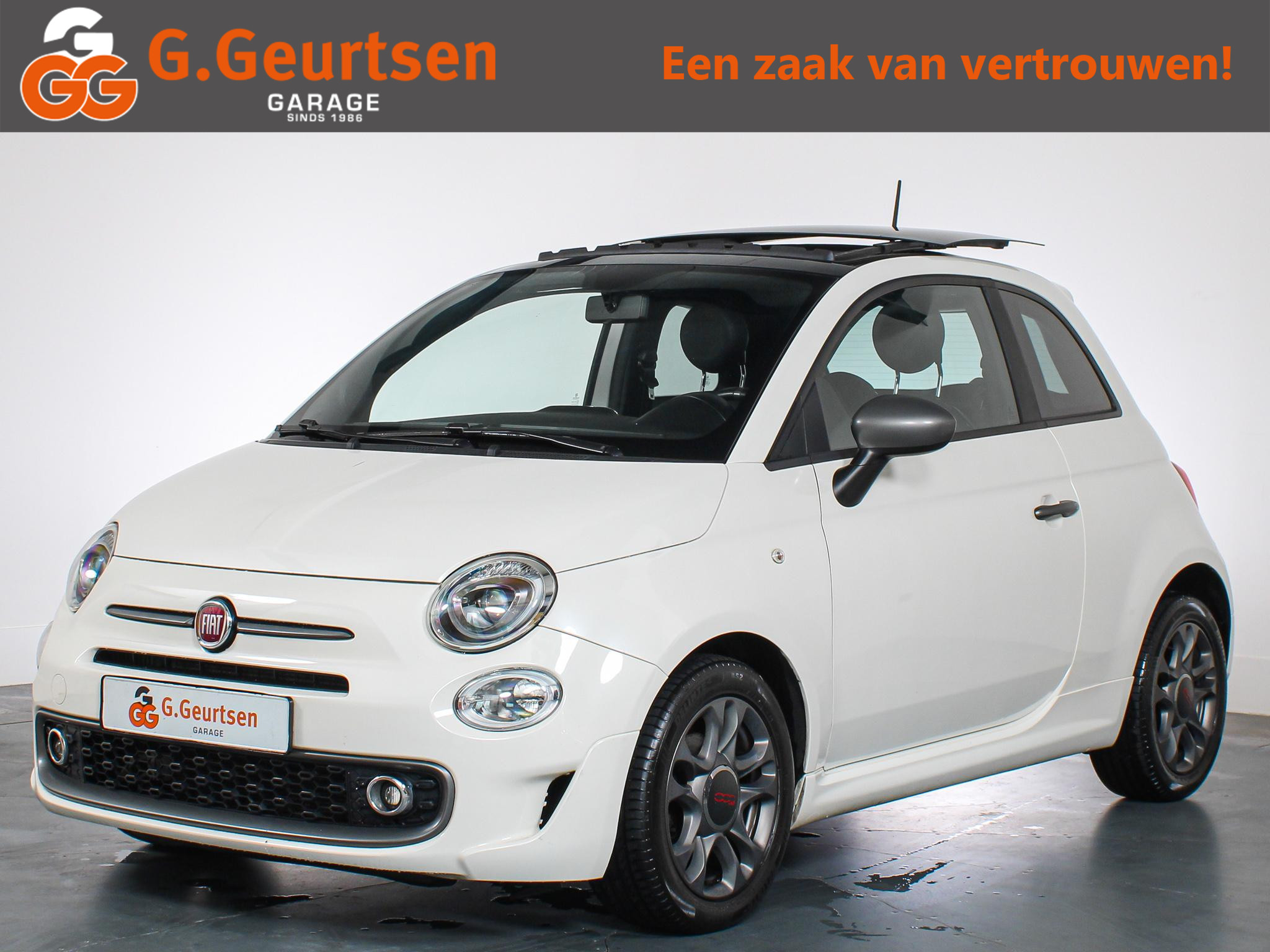 Fiat Fiat 500 0.9 TwinAir Turbo 500S 2017 - voorkant