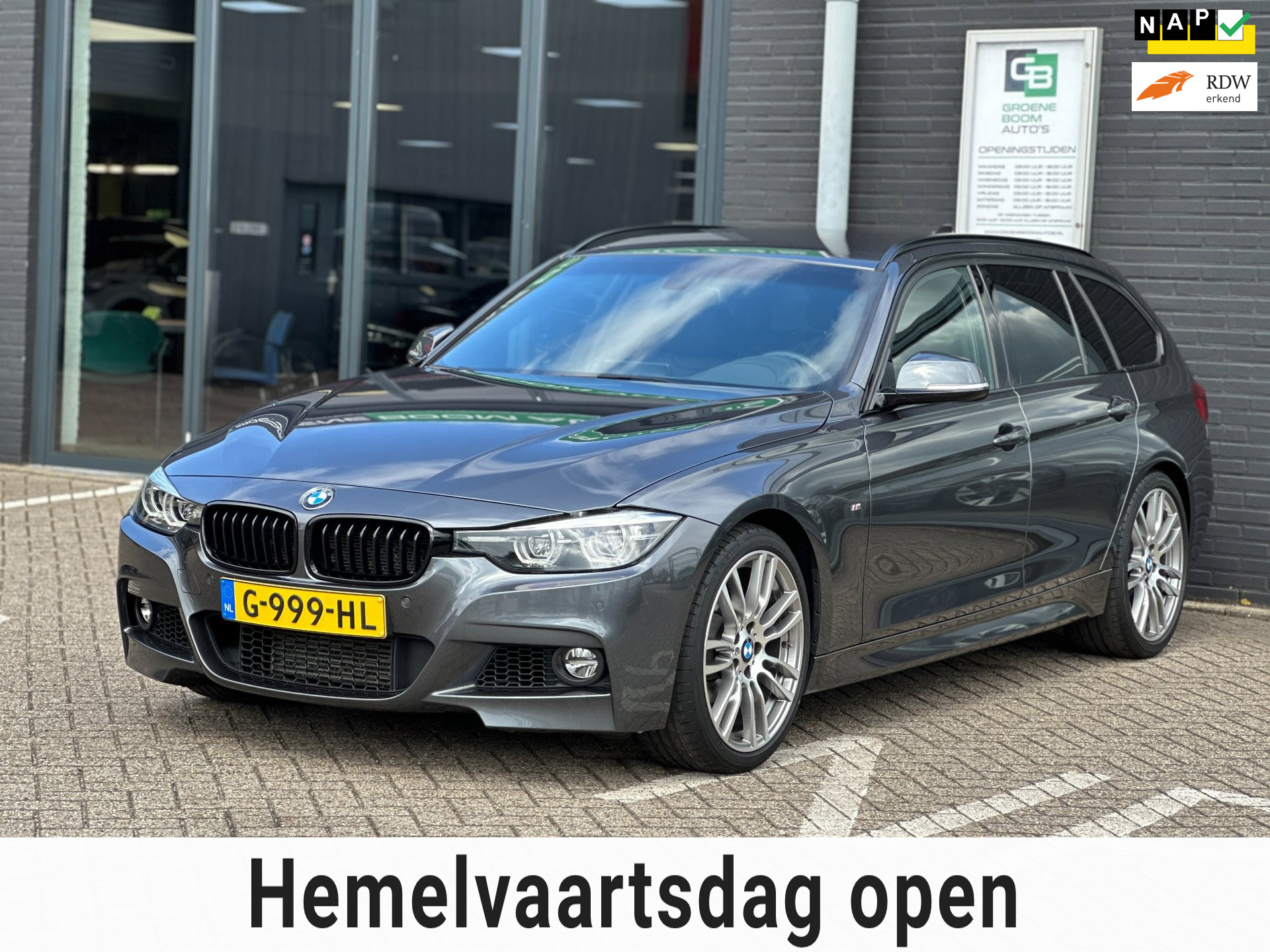 BMW 318i 318i M Sport Corporate Lease/CAMERA/LEDER/CARPLAY/NL-AUTO NAP!! 2019 - voorkant
