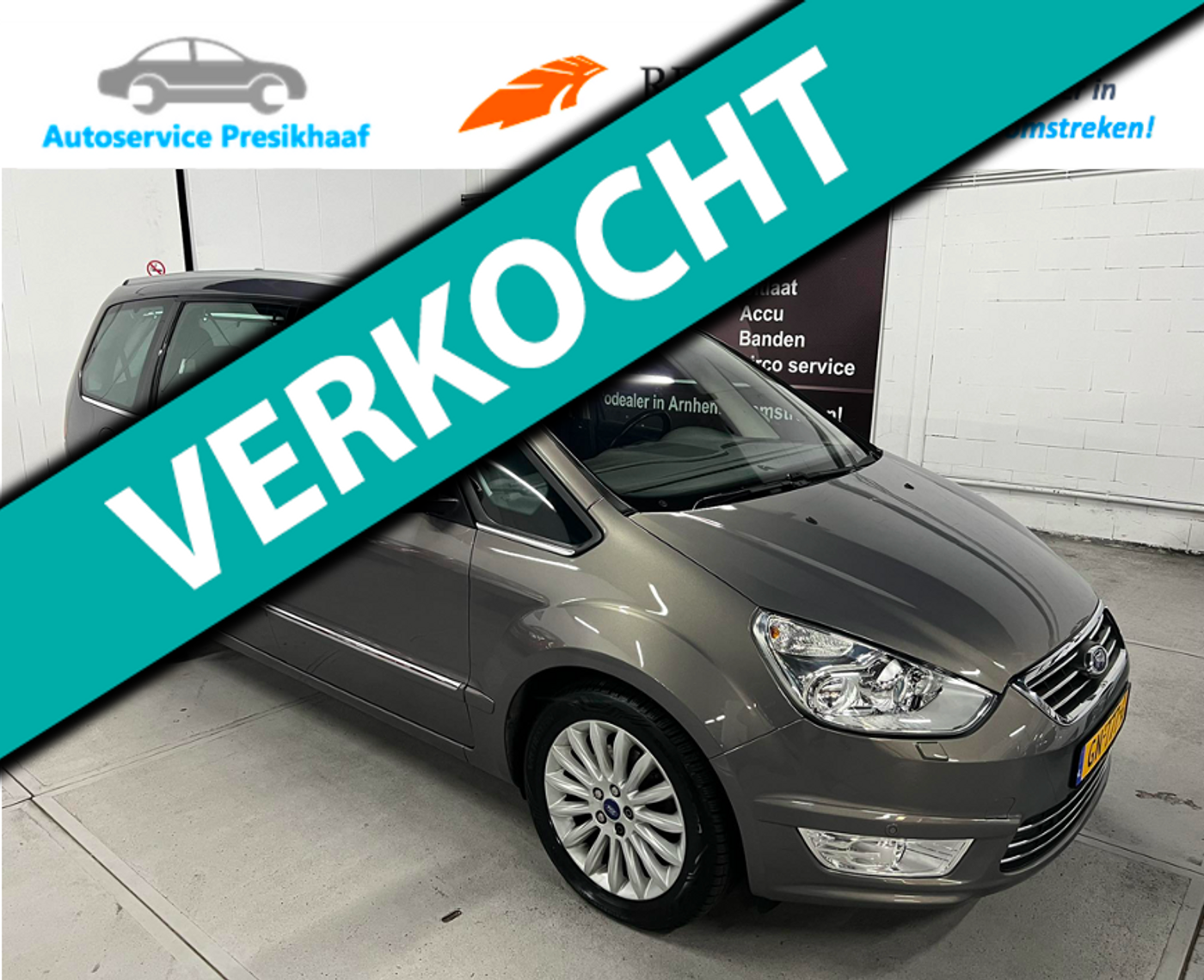 Ford Galaxy 1.6 SCTi Platinum 7p. LEDER / PANODAK / XENON 2015 - voorkant