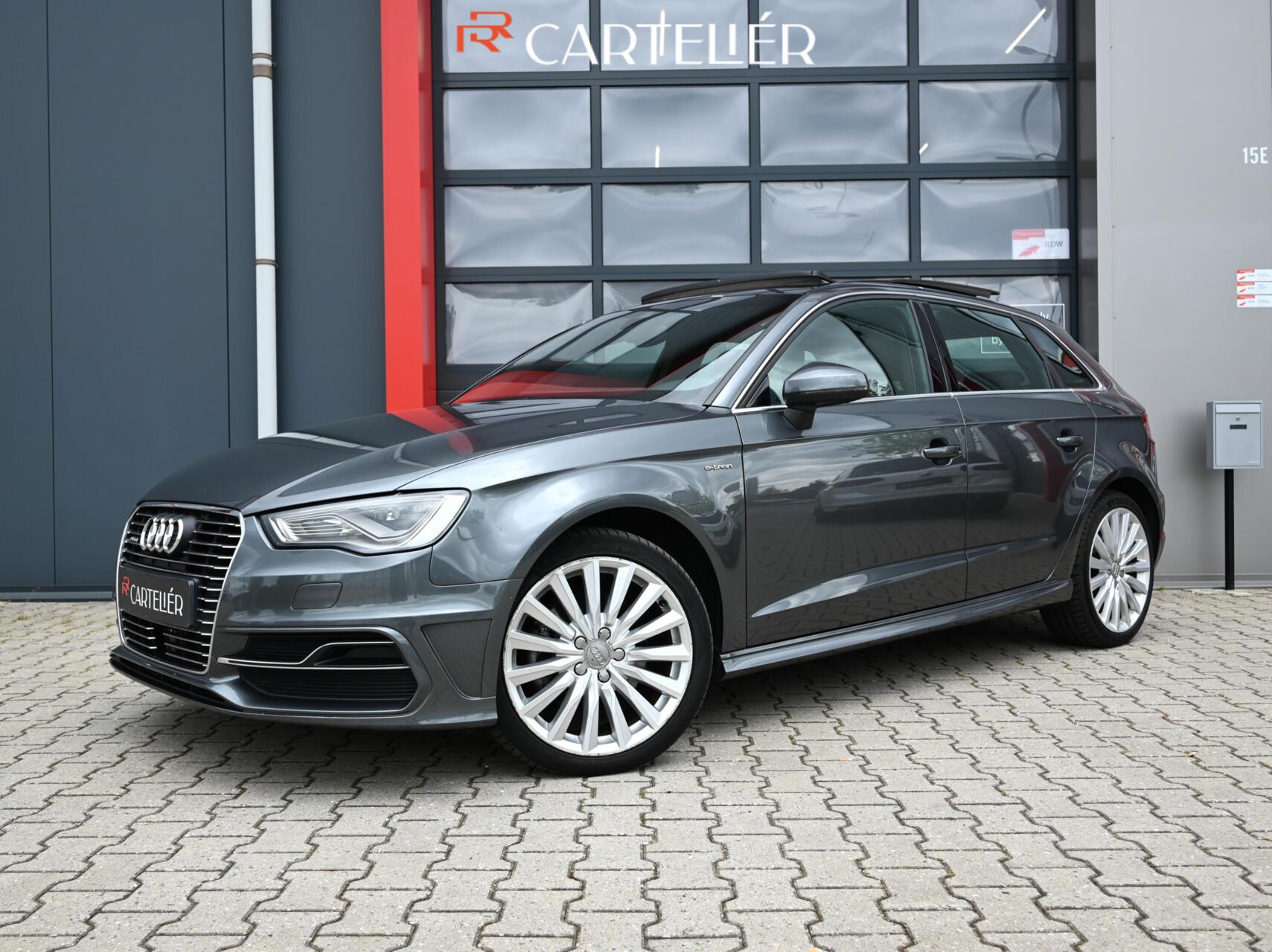 Audi A3 Sportback E-tron 1.4 e-tron PHEV Ambition Pro Line Plus | S-Line | Pano | Keyless | Trekhaak | Alcantara | Led | Cruise 2015 - voorkant