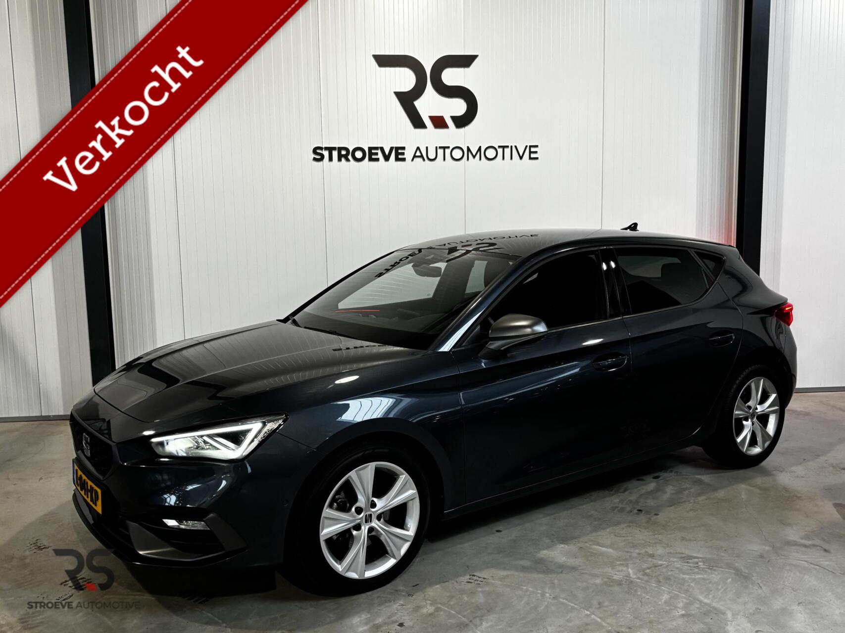 Seat Leon 1.0 TSI 110 pk FR Buss Intense | Navi | LED | Camera | ACC | PDC | Virtual | Sfeerverl | Stoel/stuur verw | Org NLD | 2021 - voorkant