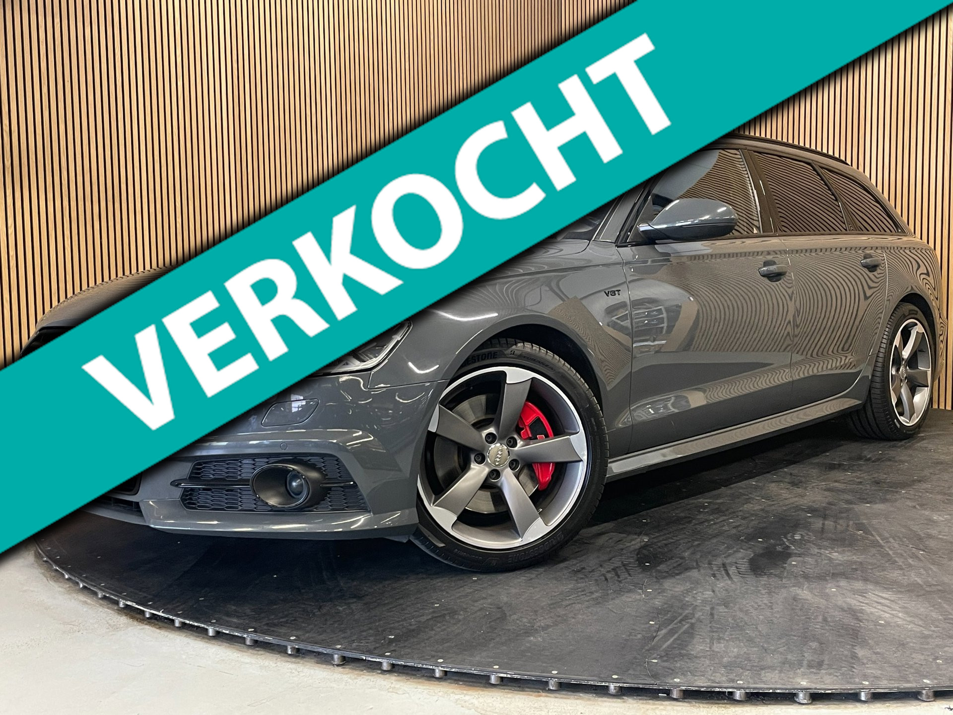 Audi A6 Avant 3.0 TDI BiT Quattro Competition|RS STOELEN|ACC|HUD|BOSE|PANO|AFN.TREKHAAK|MEMORY|360+V+A-CAMERA|STOELVERW.V+A|NAVIG| 2015 - voorkant