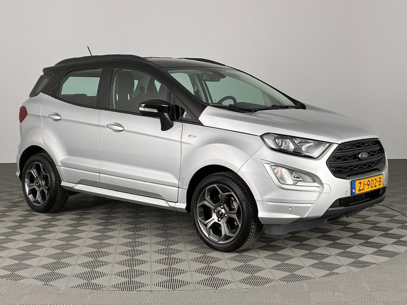 Ford Ecosport 1.0 EcoBoost ST-Line | B&O | NAVI | VELGEN -HEMELVAART OPEN!- 2019 - voorkant