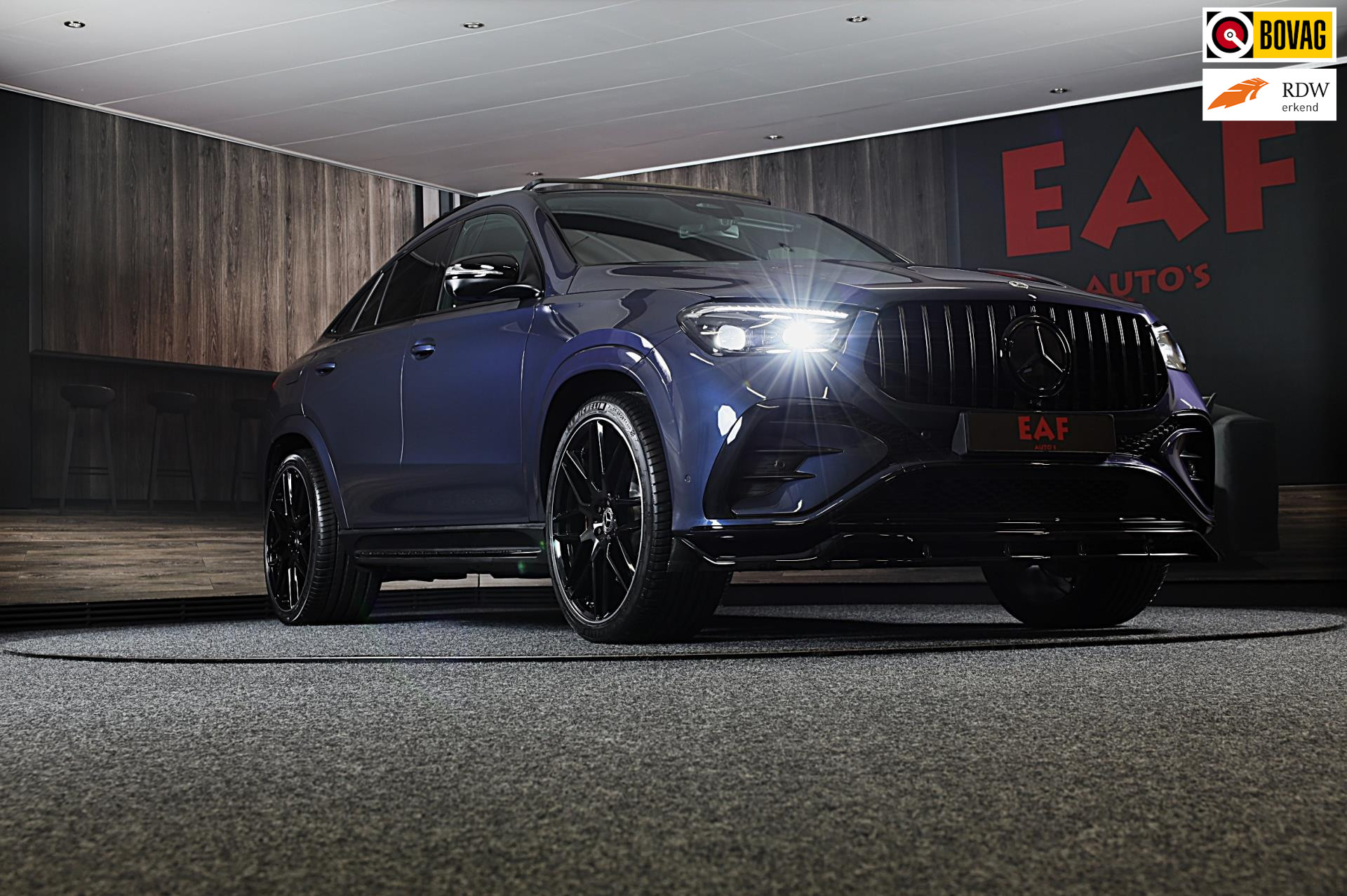Mercedes-Benz Gle 400 E 4Matic Coupe 400 e 4MATIC AMG 63 Look / Memory / Acc / Lane Assist / Burmester / Leder / Head Up / 23 Inch 2024 - voorkant