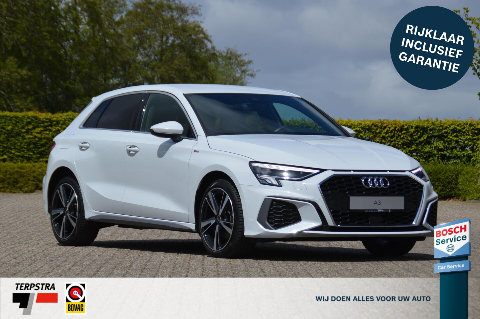 Audi A3 40 TFSIe 40 TFSIe 204 pk S-line PHEV 36.004 km 1e eig. 2022 - voorkant