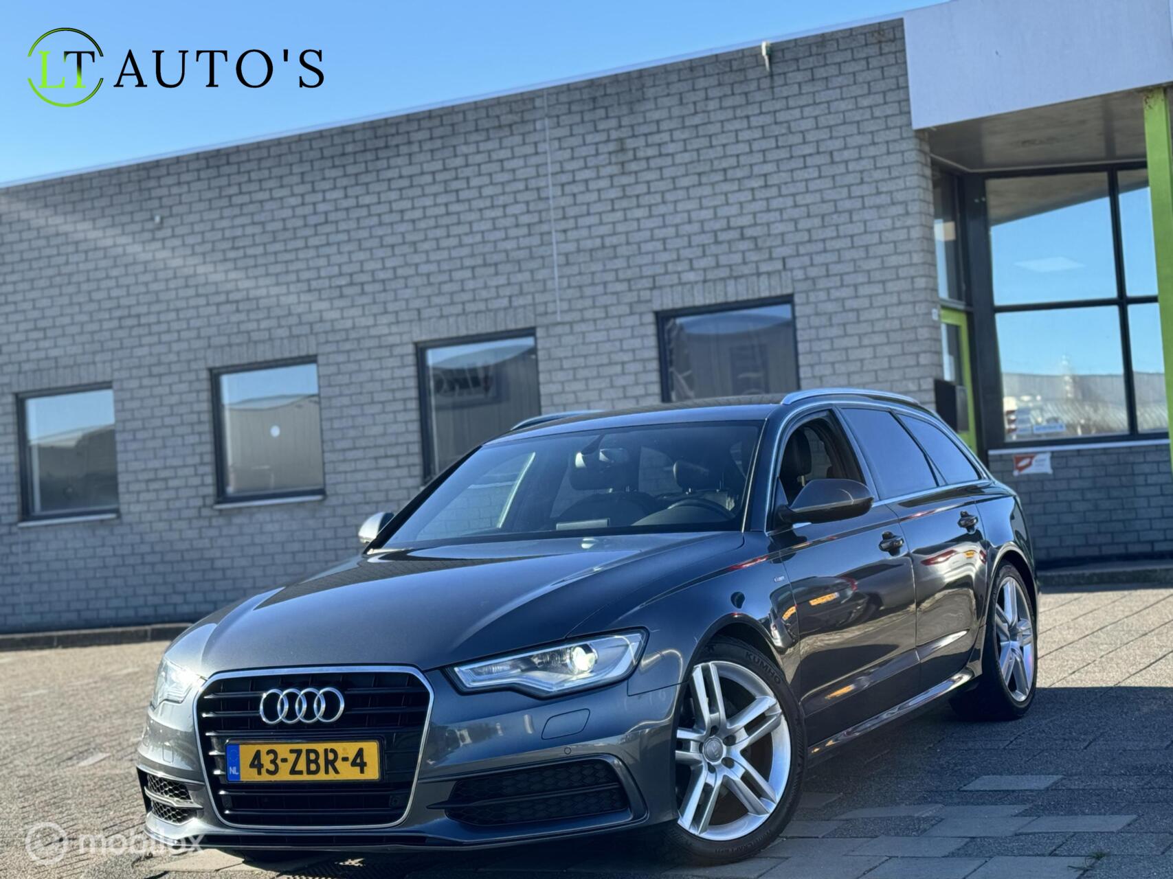 Audi A6 Avant 2.8 FSI Pro Line S|Automaat ½ Leer Xenon Navi 2012 - voorkant