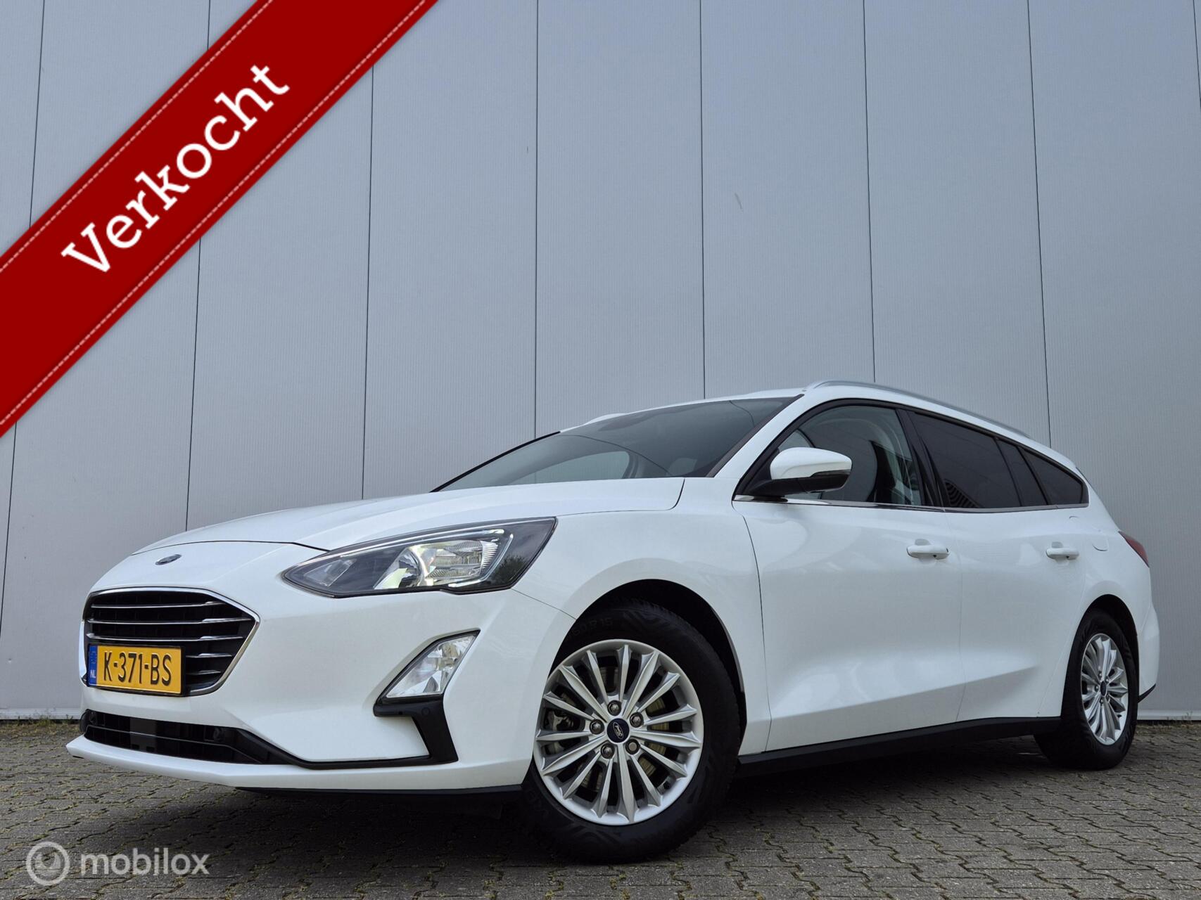 Ford Focus 1.0 ECOBOOST HYBRID TITANIUM/B&O/TREKHAAK/ELEK-KOFFER/CAMERA/FULL LED/STOEL-STUURVERWARMING/KEYLESS/CLIMATE 2020 - voorkant